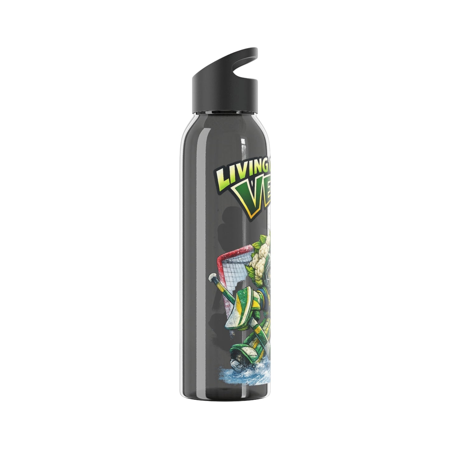 Ice Hockey Cauliflower Water Bottle - SJM Print Store