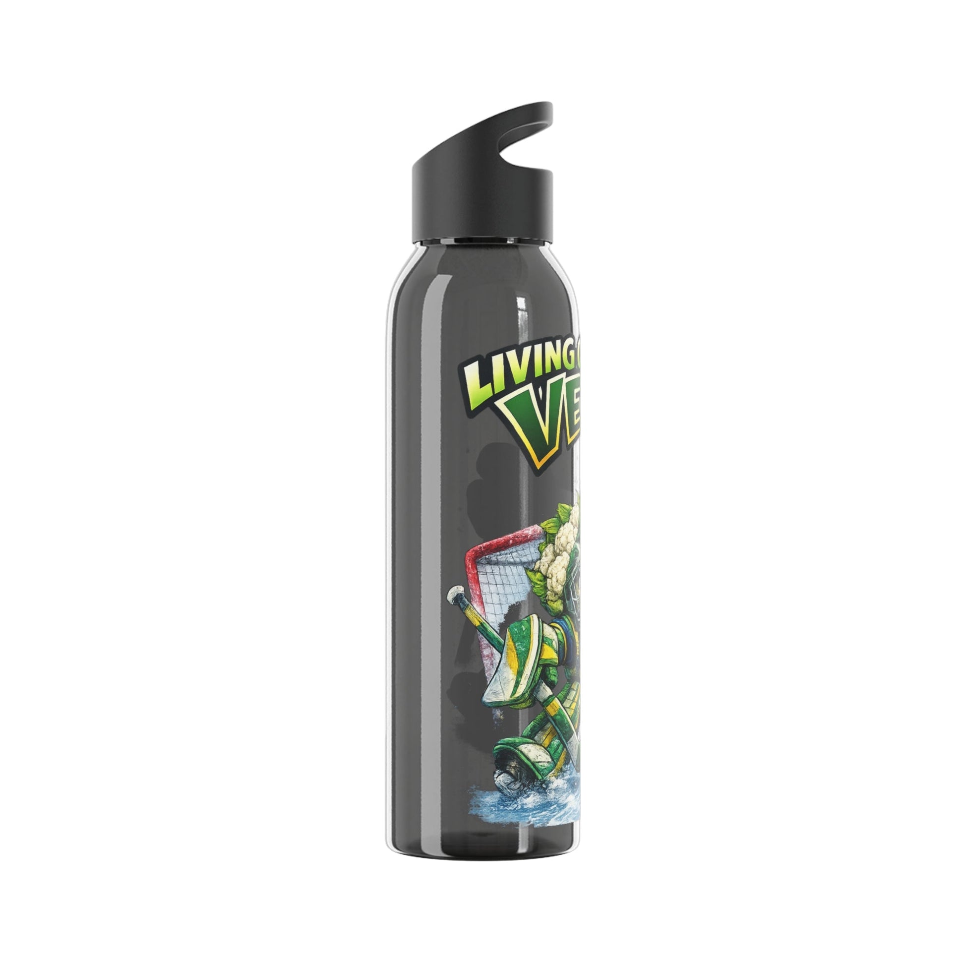 Ice Hockey Cauliflower Water Bottle - SJM Print Store