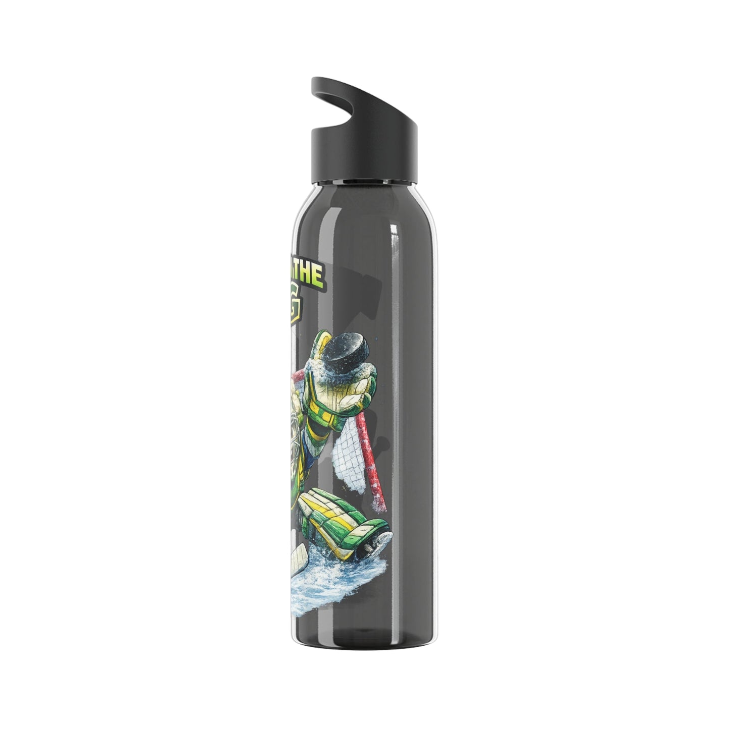 Ice Hockey Cauliflower Water Bottle - SJM Print Store