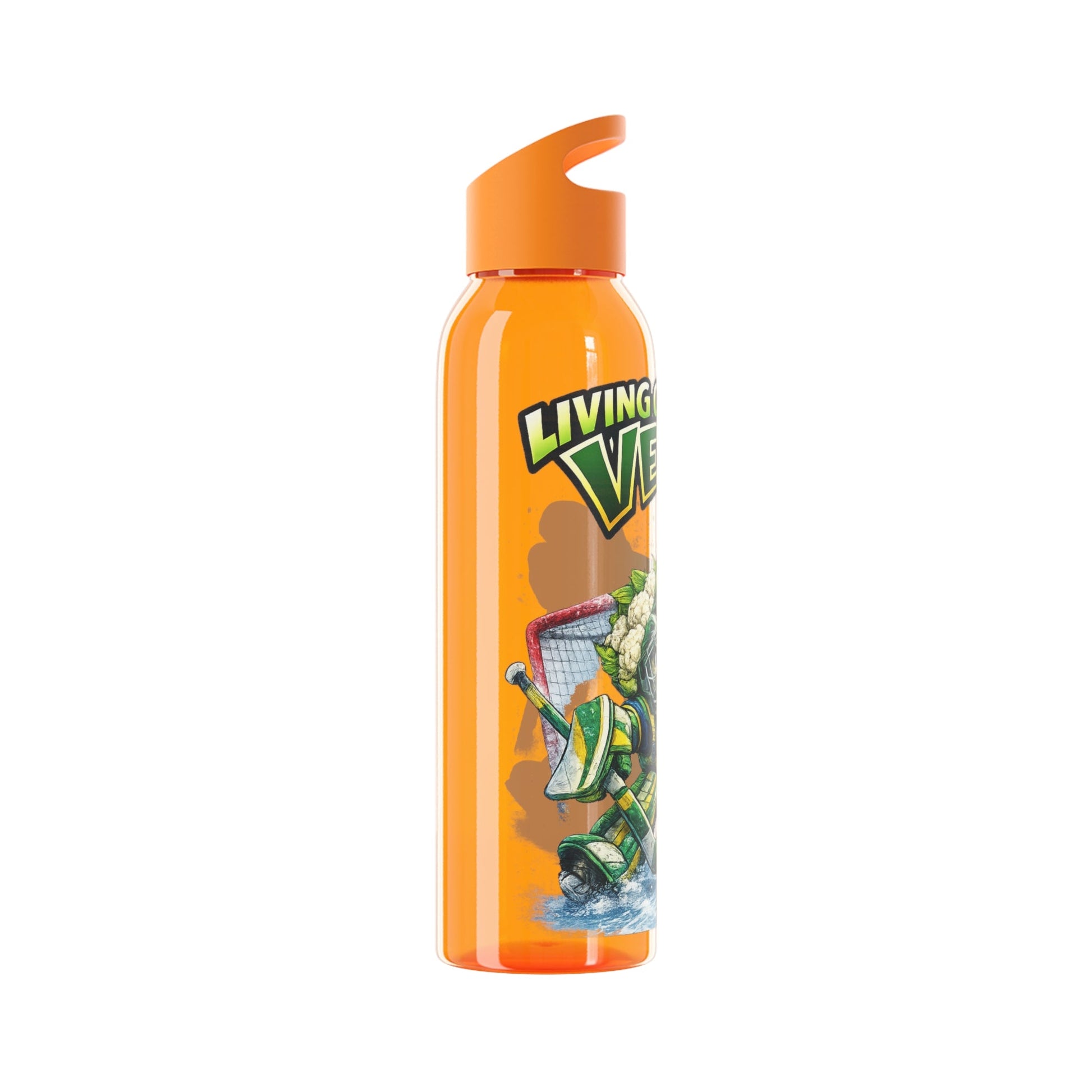Ice Hockey Cauliflower Water Bottle - SJM Print Store