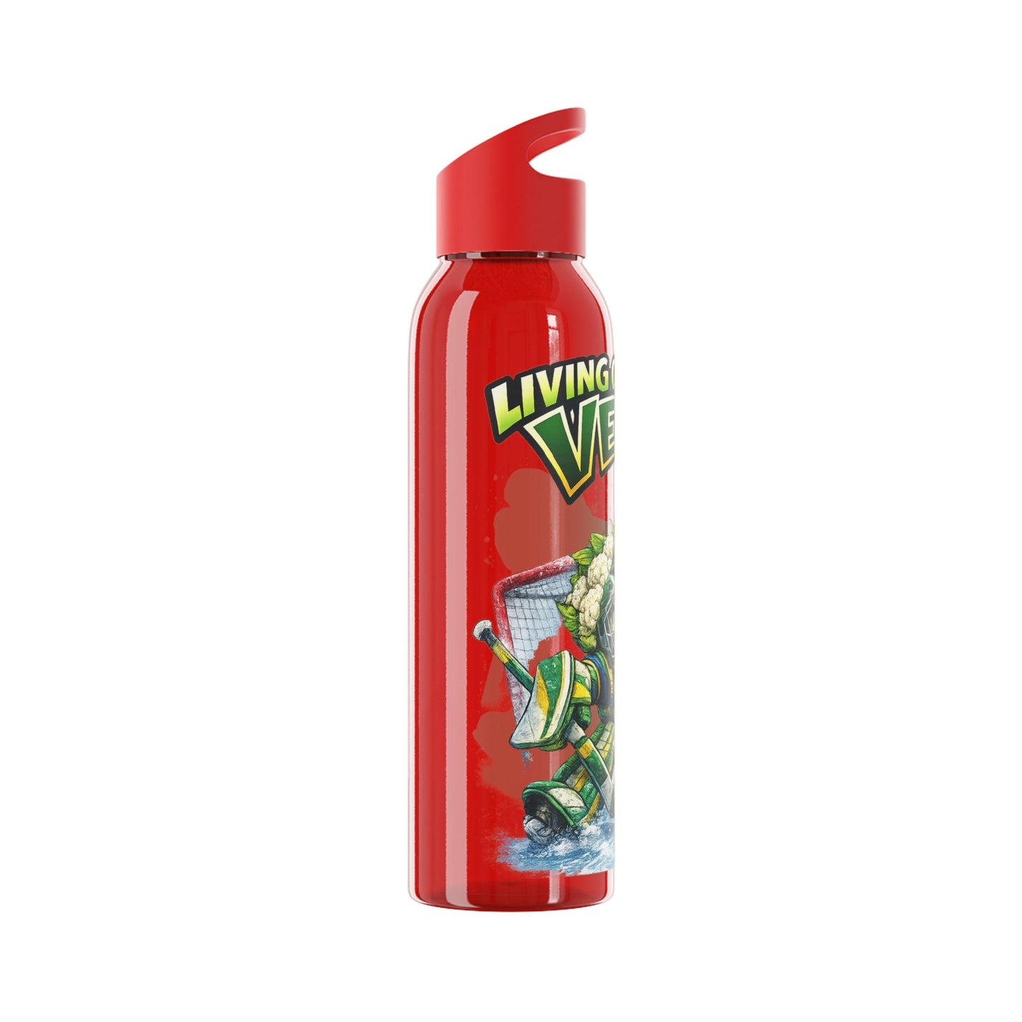 Ice Hockey Cauliflower Water Bottle - SJM Print Store