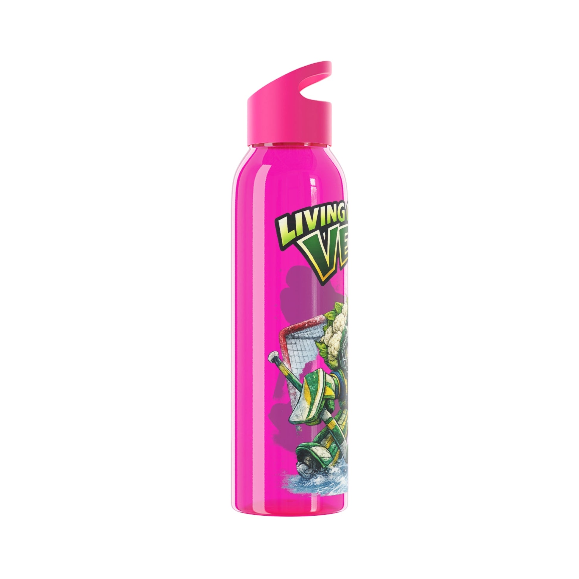 Ice Hockey Cauliflower Water Bottle - SJM Print Store