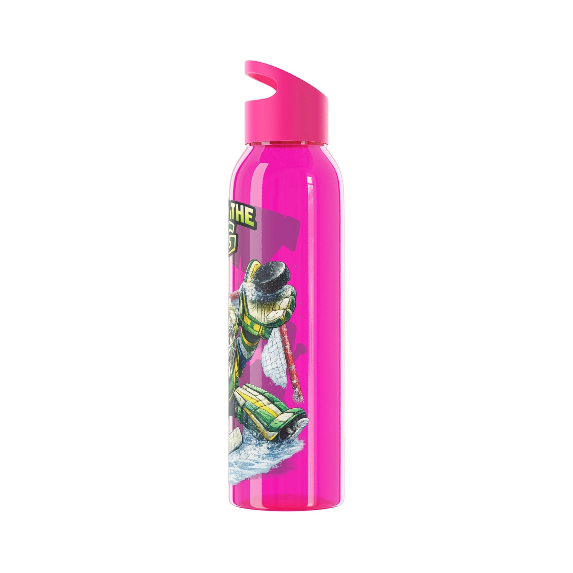 Ice Hockey Cauliflower Water Bottle - SJM Print Store