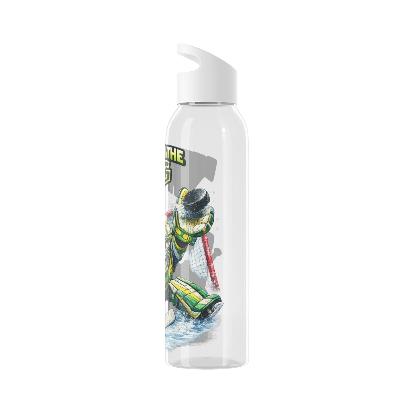 Ice Hockey Cauliflower Water Bottle - SJM Print Store