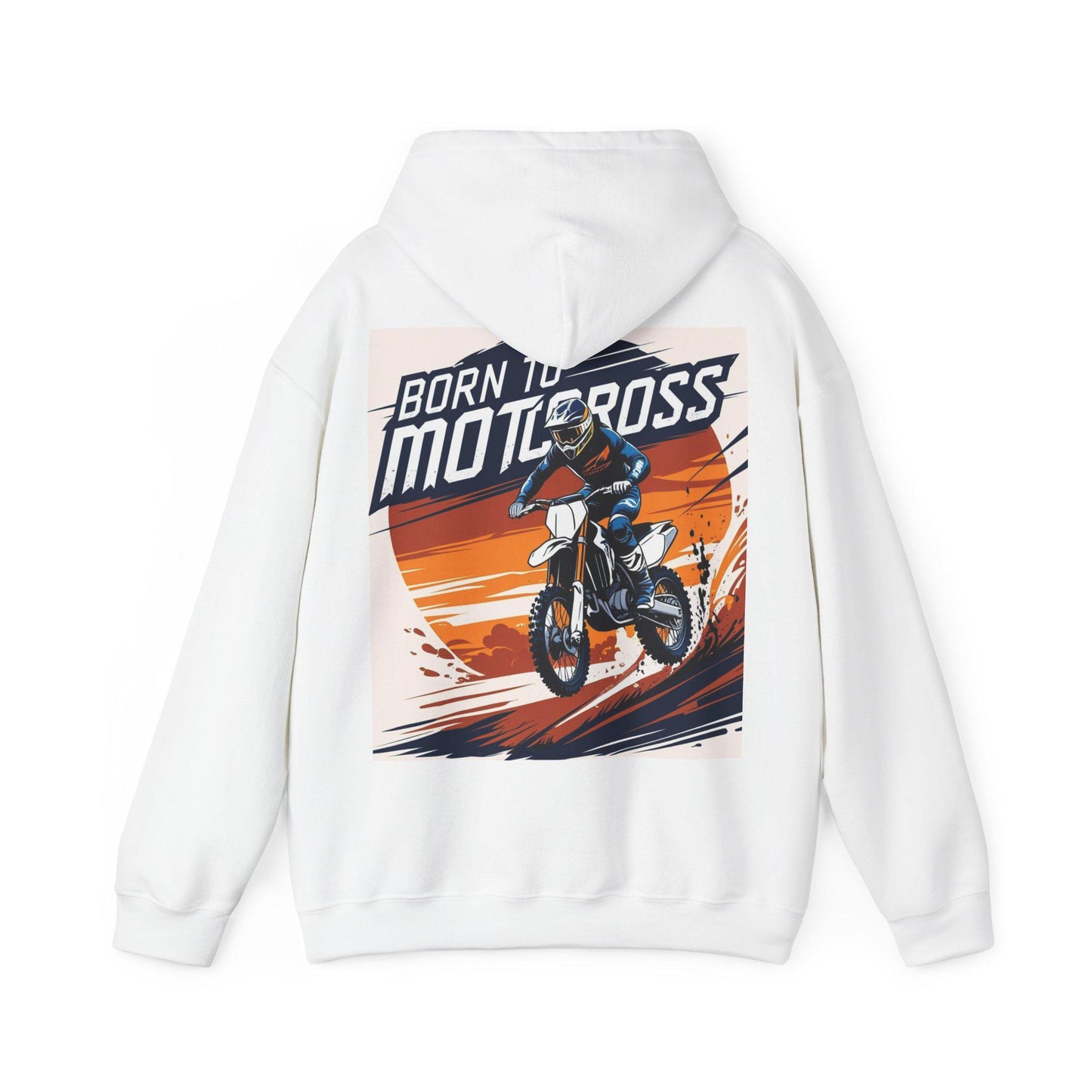 Motocross Hoodie, Unisex Heavy Blend Sweatshirt for Motocrossers, Casual Wear, Gifts for Him , Gifts for Her, Outdoor Apparel