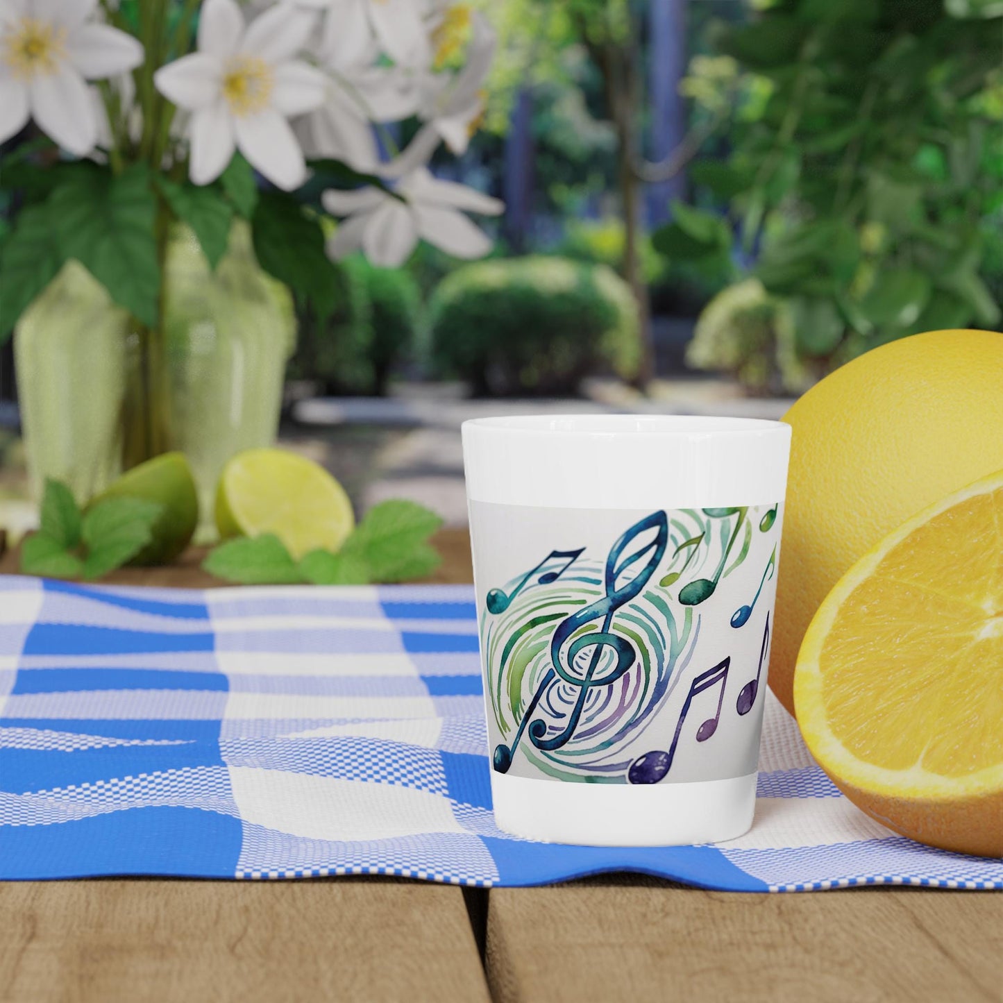 Musical Note Shot Glass, Perfect for Parties, Festivals, and Music Lovers, Unique Gift for Musicians, Celebratory Toasts, Home Bar Decor