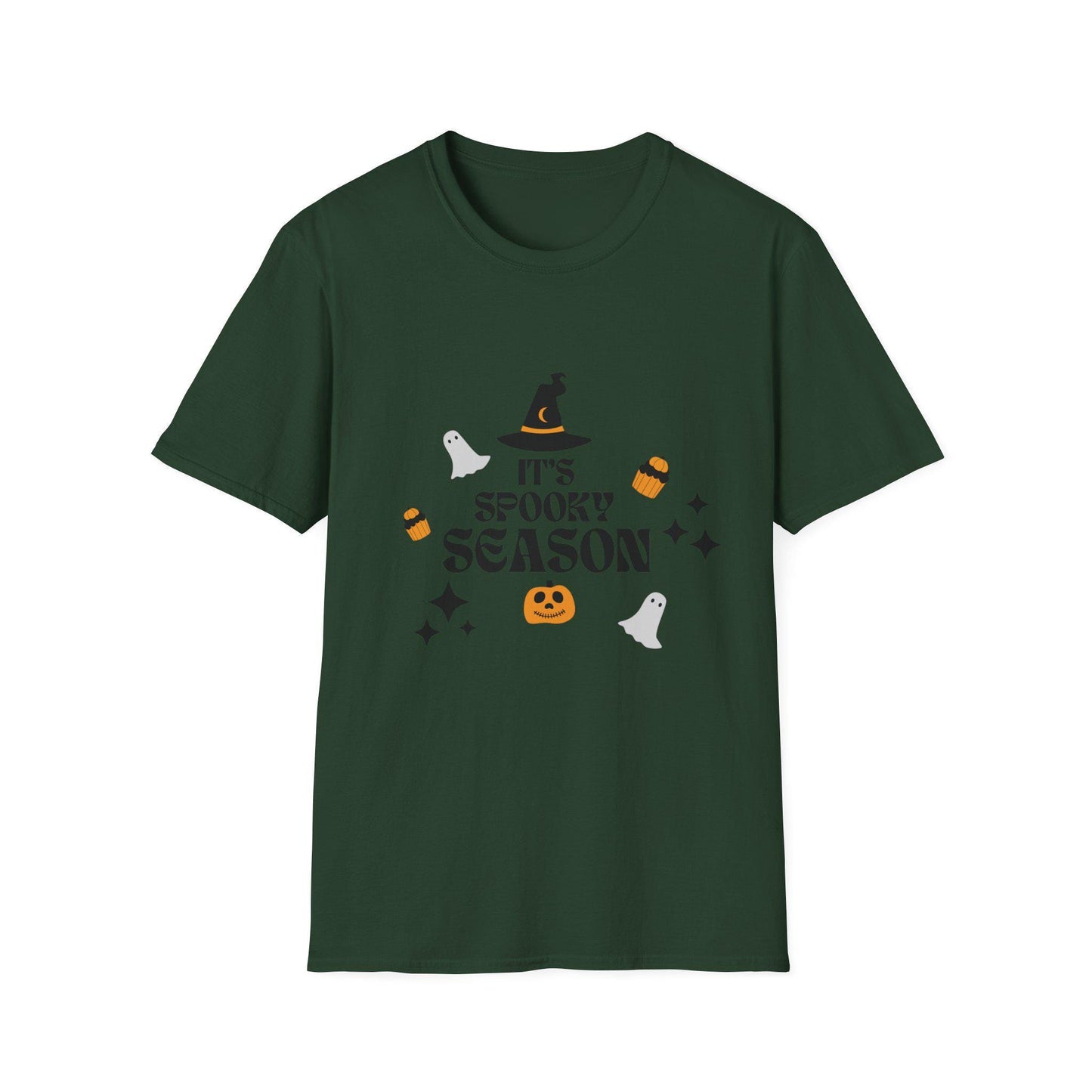 Spooky Season Graphic Tee: Unisex Halloween Softstyle T-Shirt