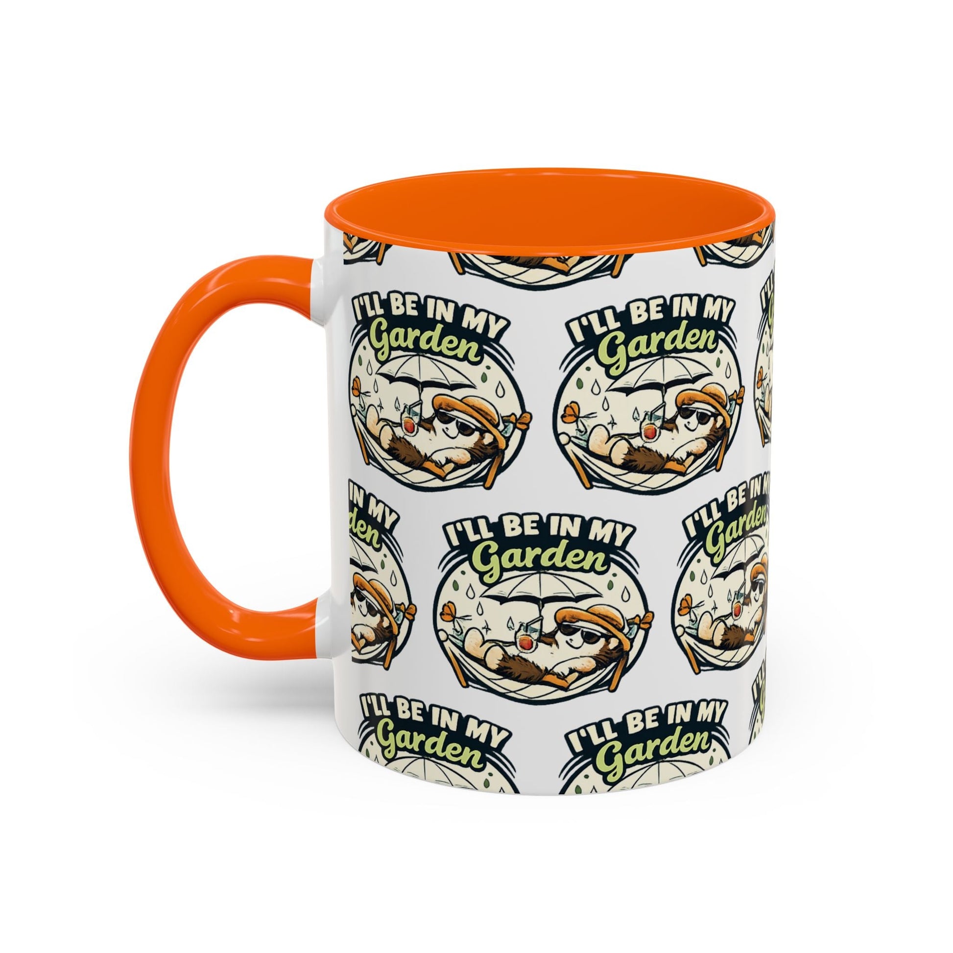 I'll Be In My Garden Accent Mug - SJM Print Store