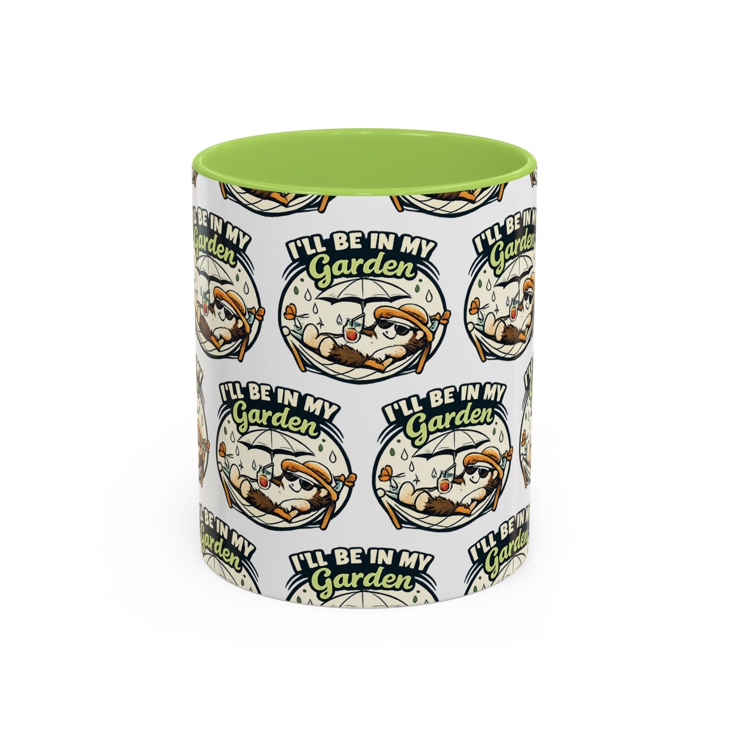 I'll Be In My Garden Accent Mug - SJM Print Store