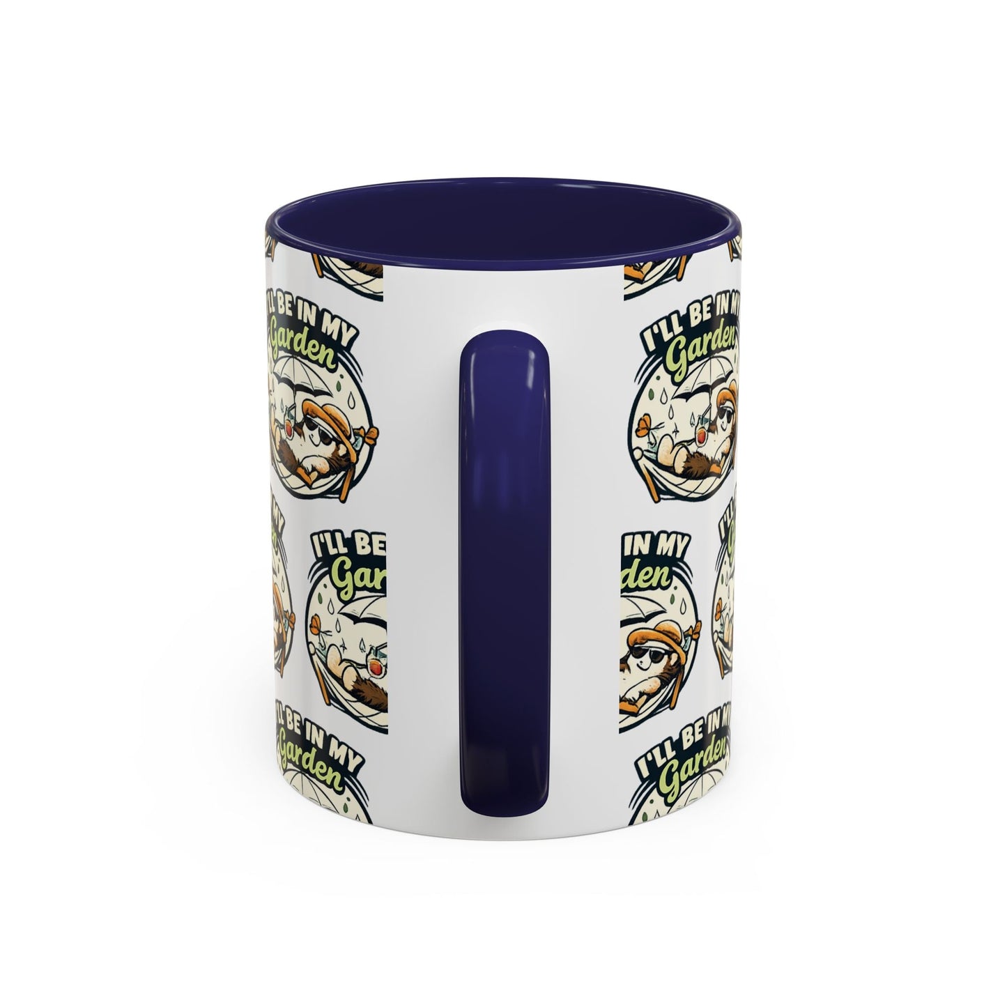 I'll Be In My Garden Accent Mug - SJM Print Store