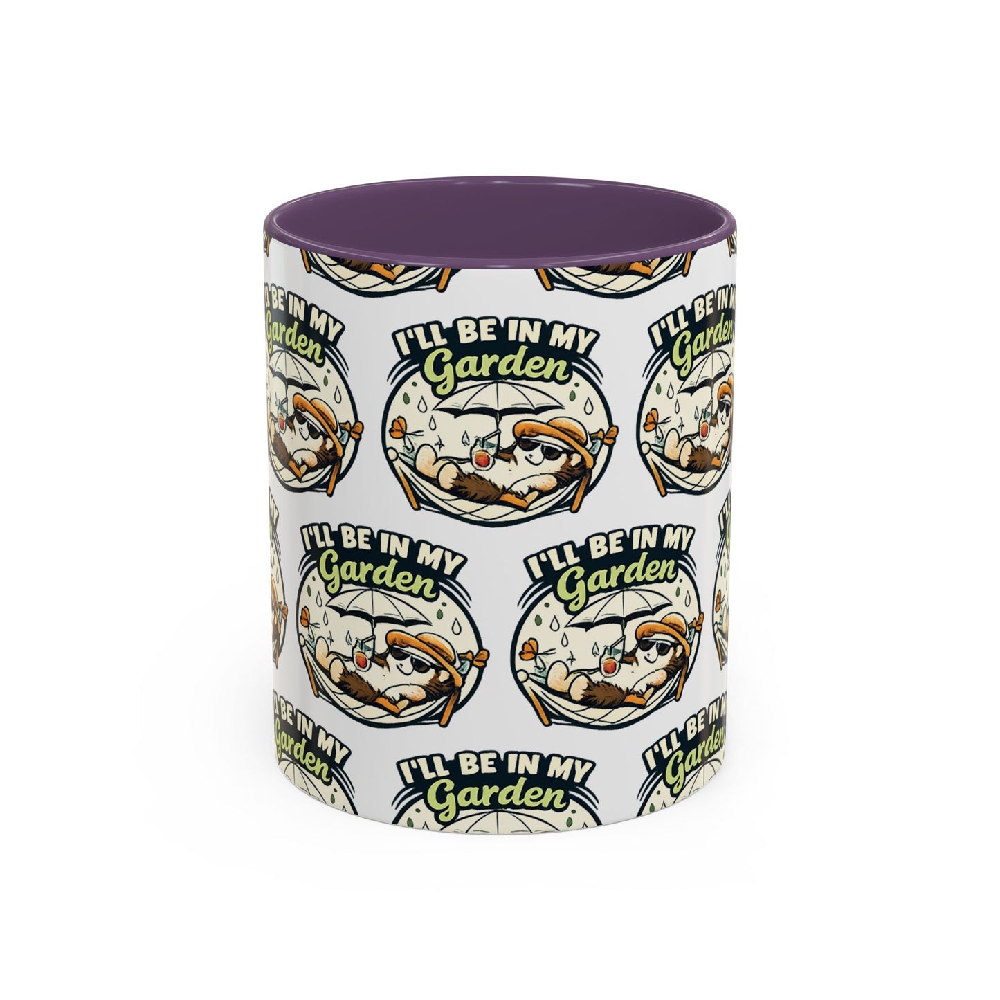 I'll Be In My Garden Accent Mug - SJM Print Store