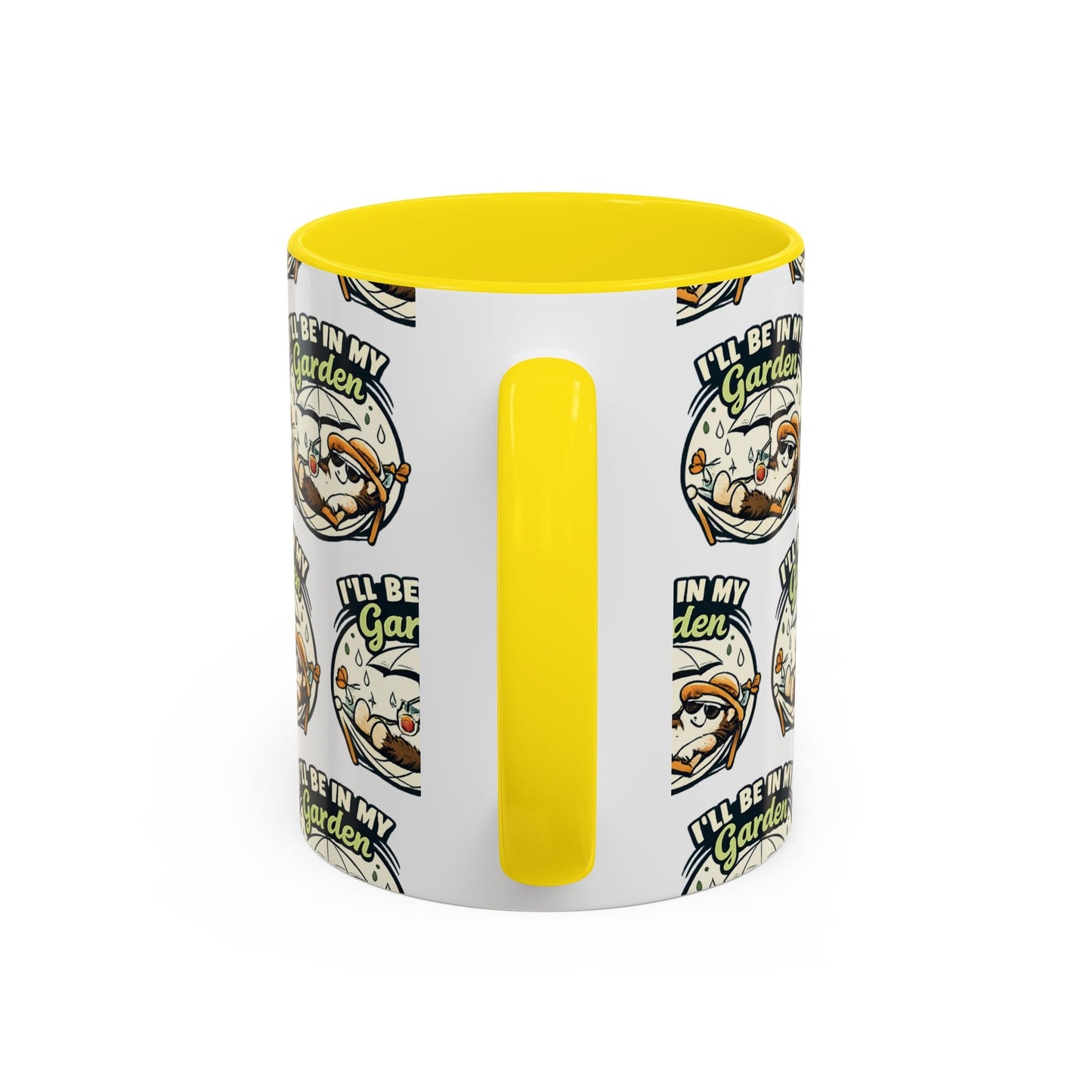 I'll Be In My Garden Accent Mug - SJM Print Store