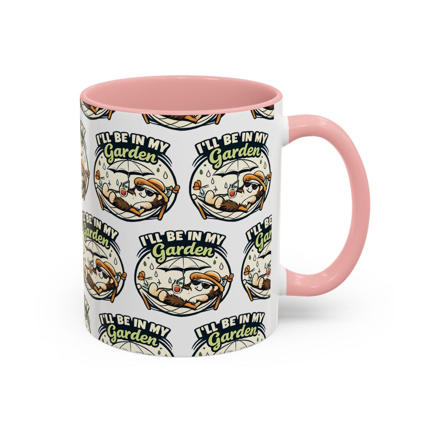 I'll Be In My Garden Accent Mug - SJM Print Store