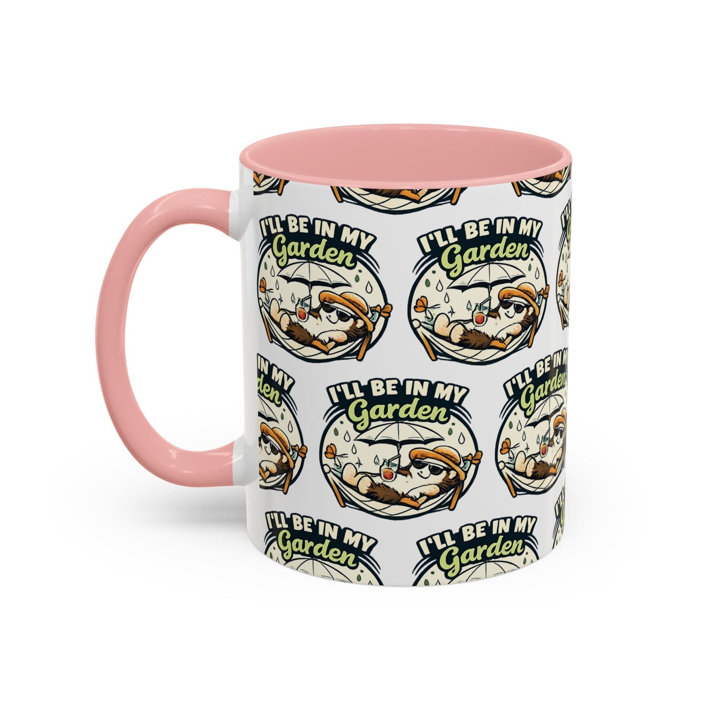 I'll Be In My Garden Accent Mug - SJM Print Store