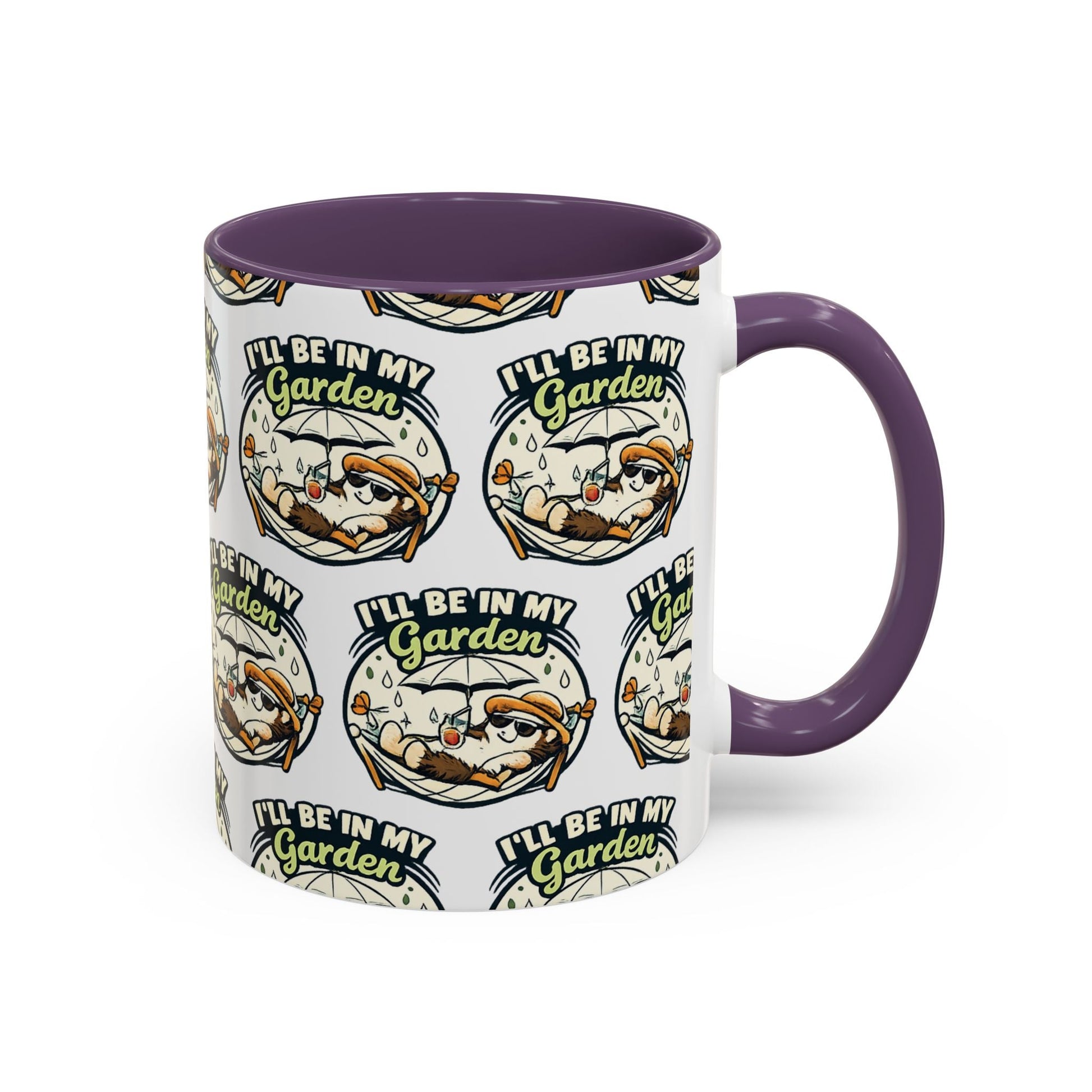 I'll Be In My Garden Accent Mug - SJM Print Store
