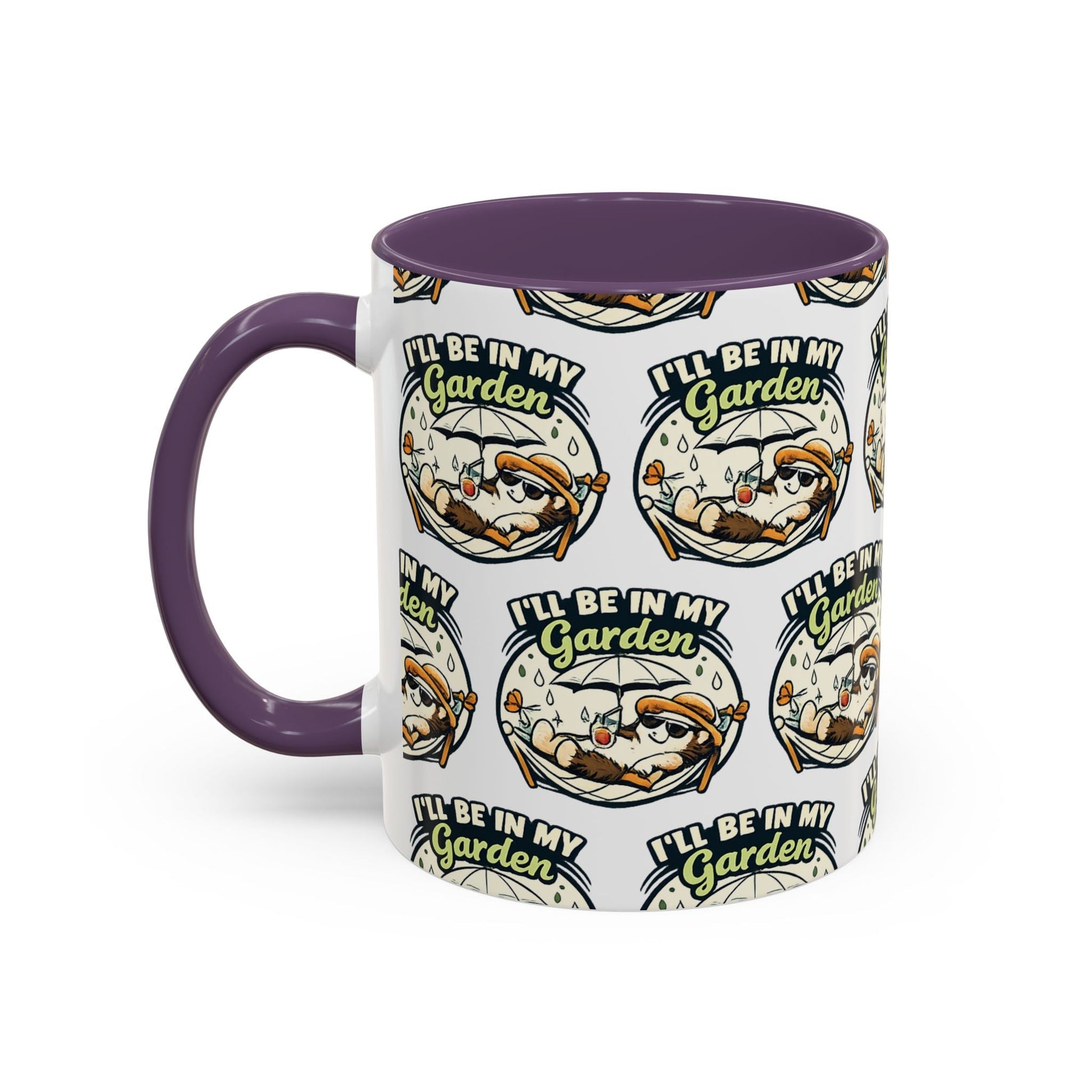 I'll Be In My Garden Accent Mug - SJM Print Store