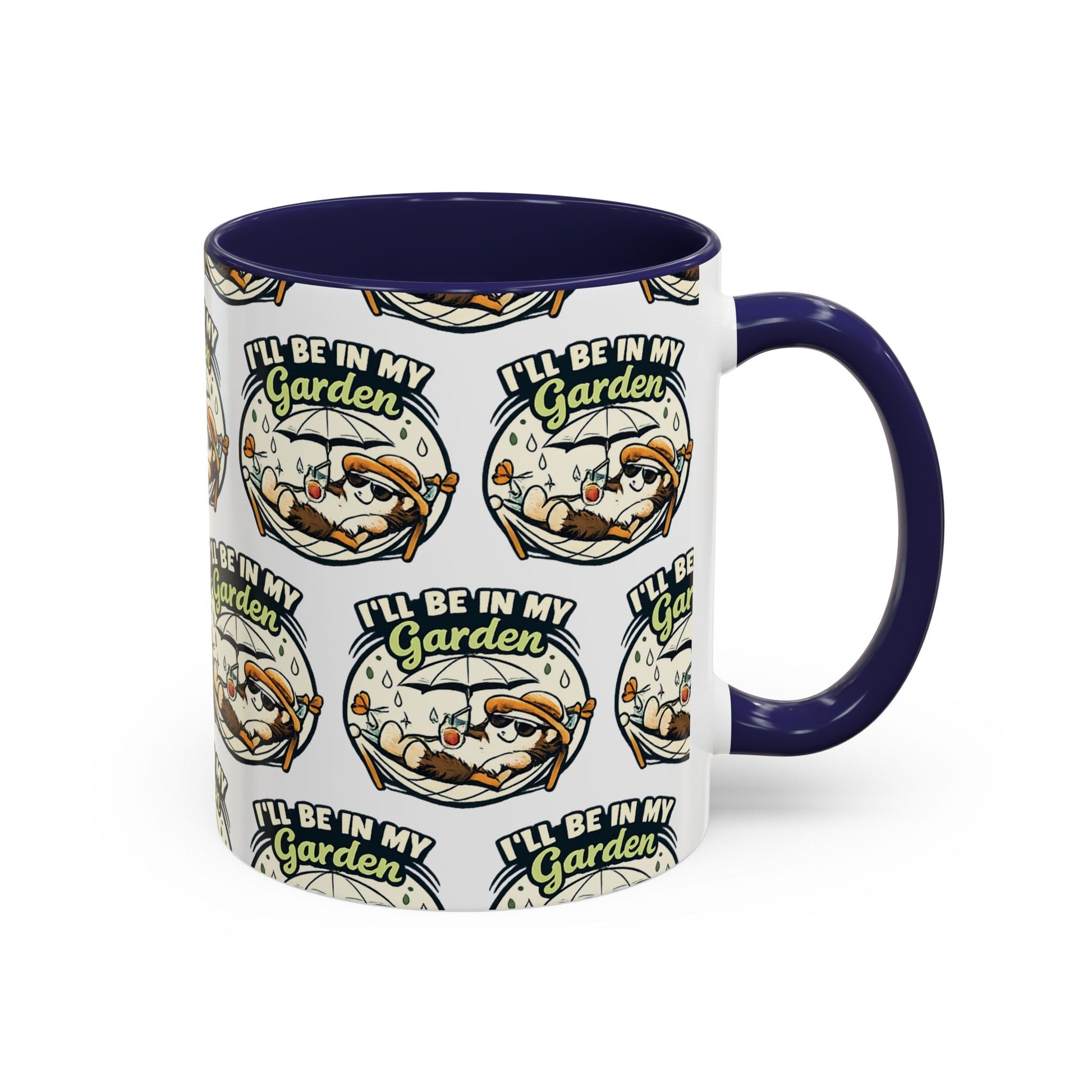 I'll Be In My Garden Accent Mug - SJM Print Store