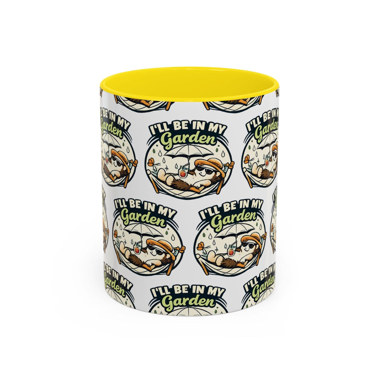 I'll Be In My Garden Accent Mug - SJM Print Store