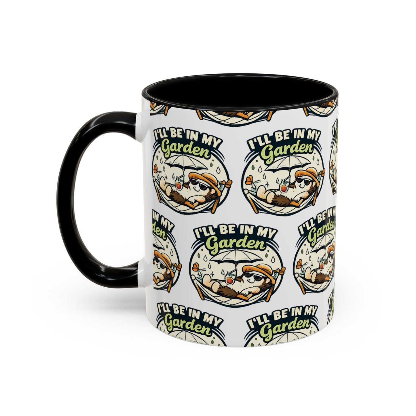 I'll Be In My Garden Accent Mug - SJM Print Store
