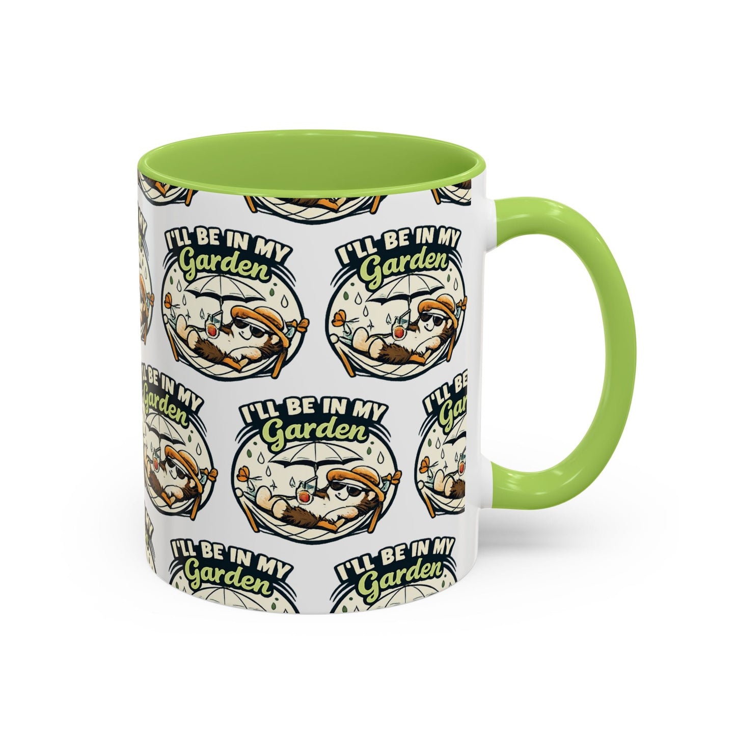 I'll Be In My Garden Accent Mug - SJM Print Store
