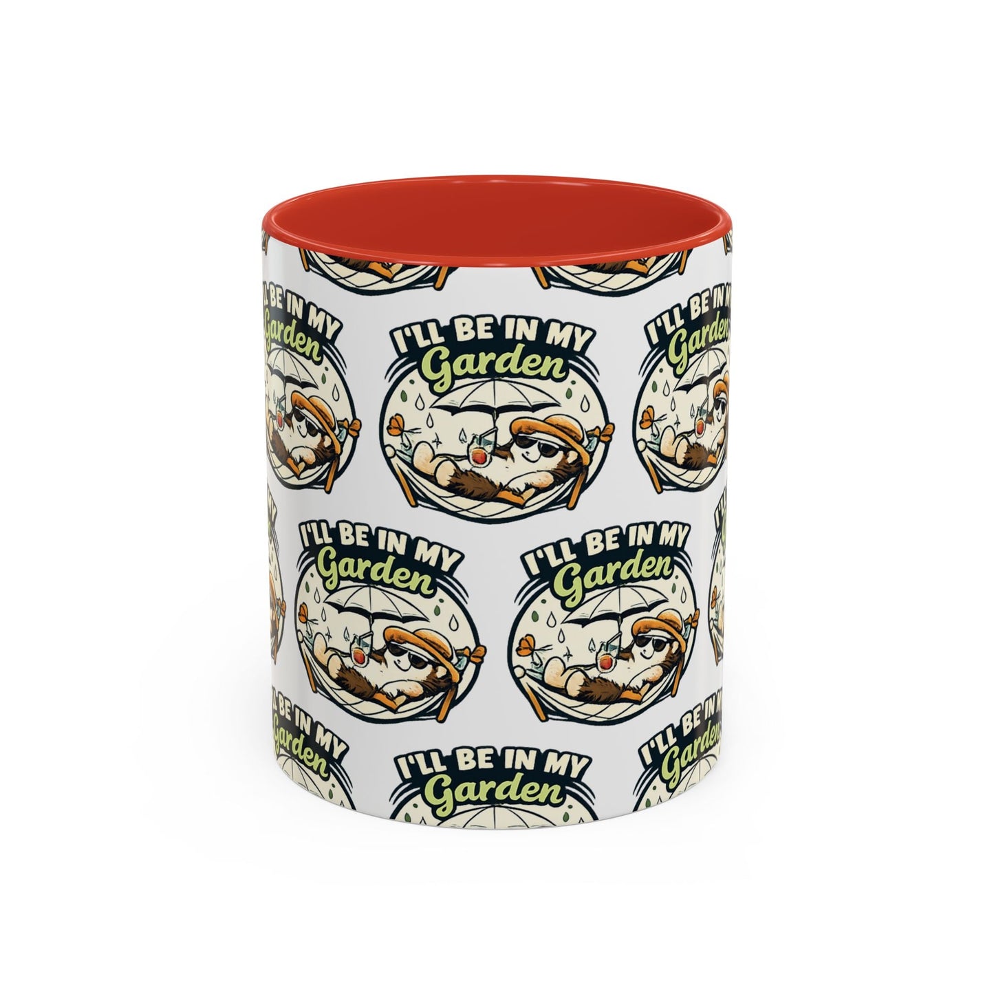 I'll Be In My Garden Accent Mug - SJM Print Store
