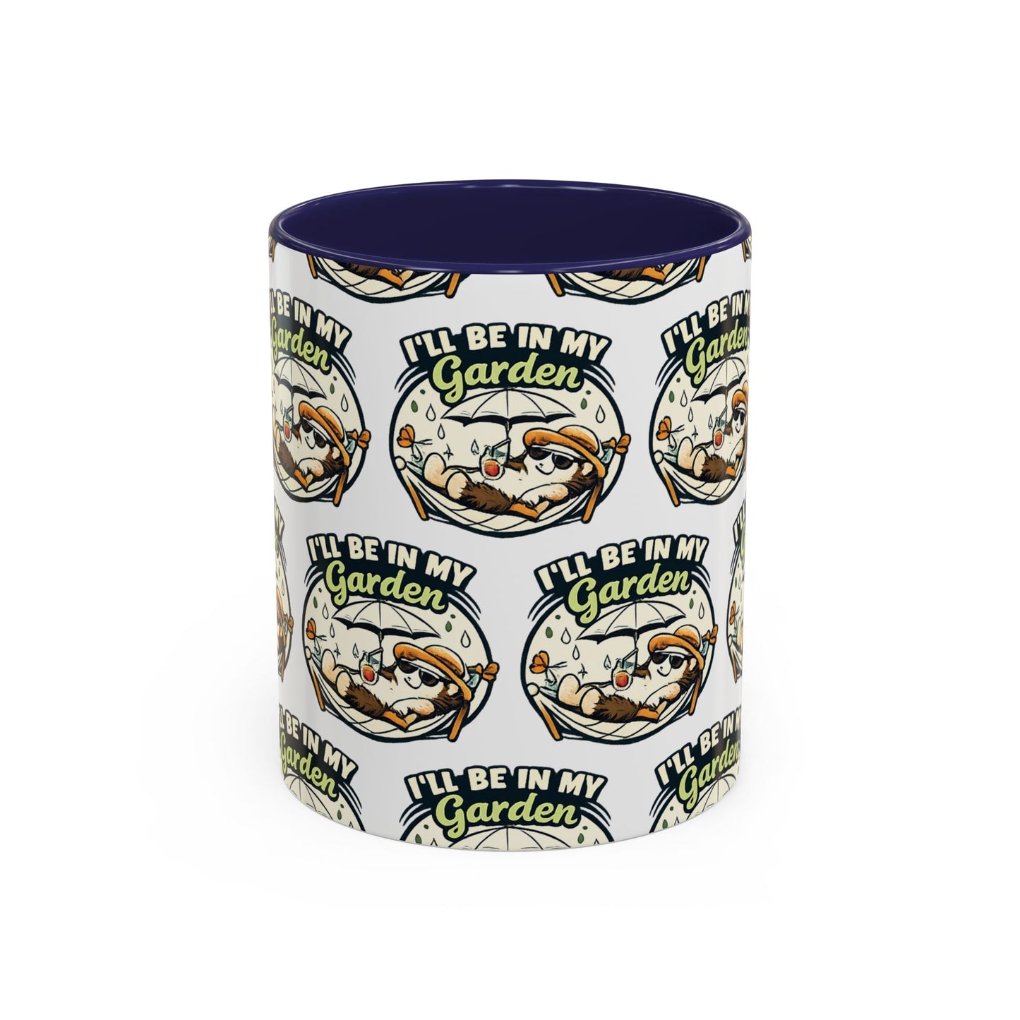 I'll Be In My Garden Accent Mug - SJM Print Store