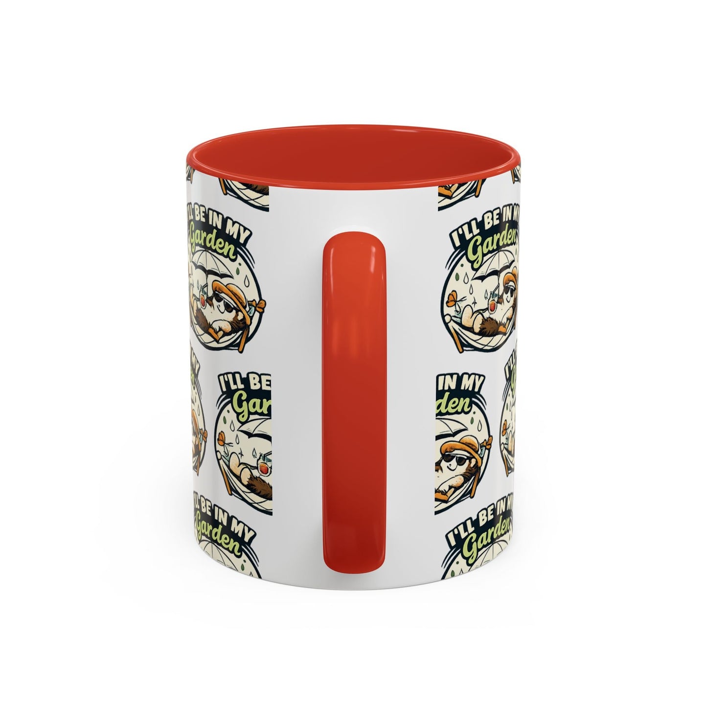 I'll Be In My Garden Accent Mug - SJM Print Store