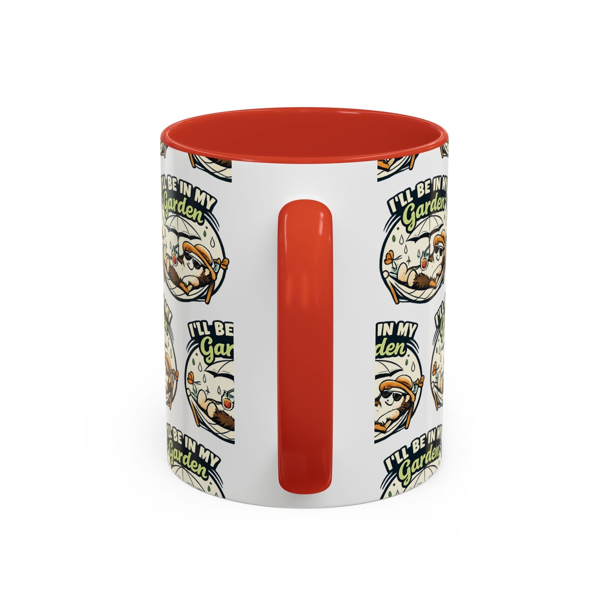 I'll Be In My Garden Accent Mug - SJM Print Store