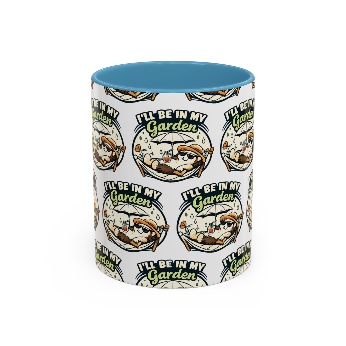 I'll Be In My Garden Accent Mug - SJM Print Store