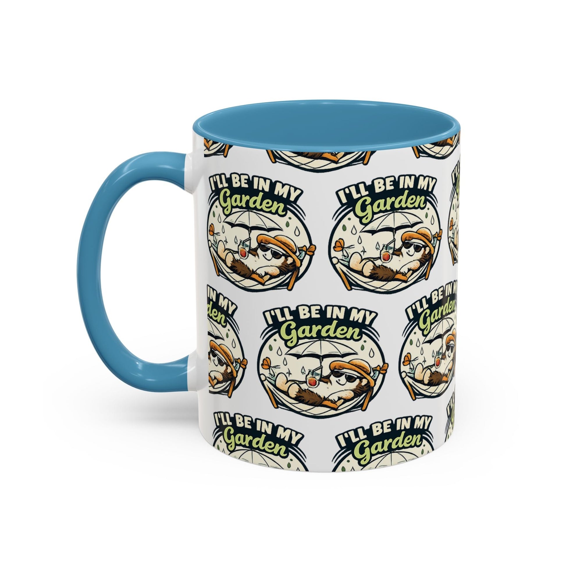 I'll Be In My Garden Accent Mug - SJM Print Store