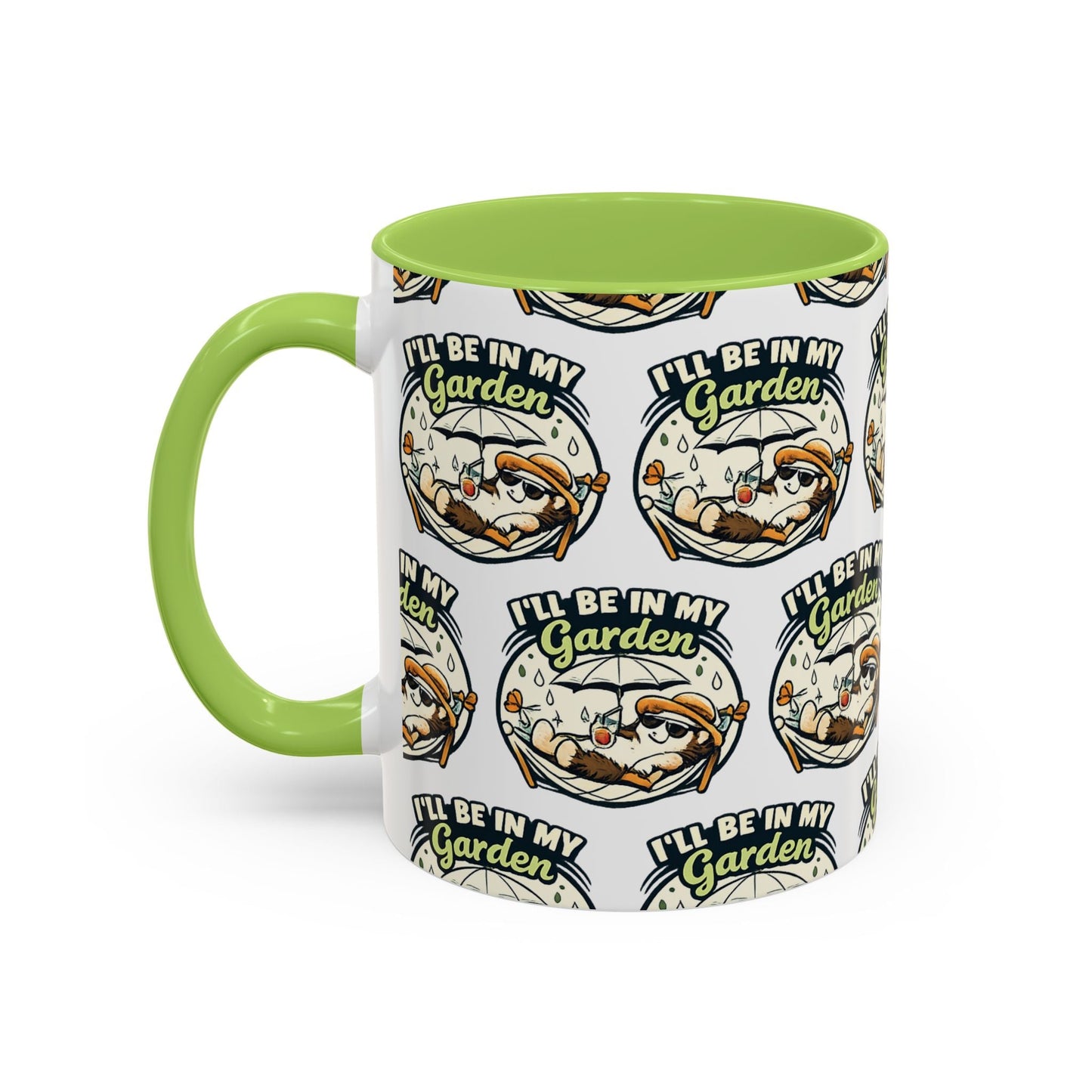I'll Be In My Garden Accent Mug - SJM Print Store