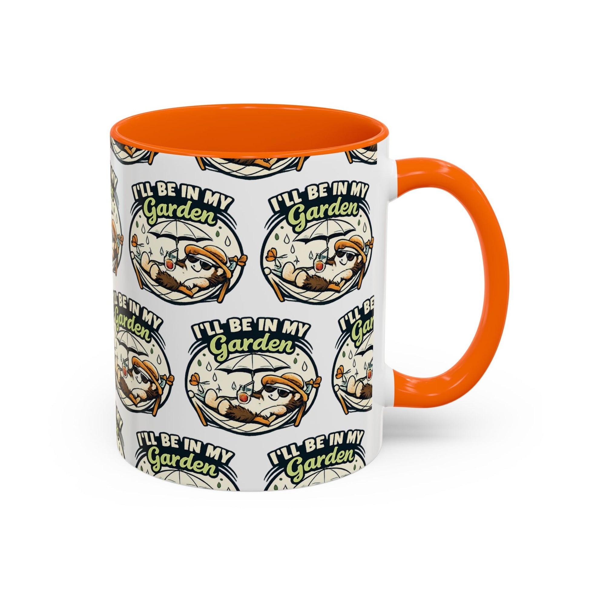 I'll Be In My Garden Accent Mug - SJM Print Store