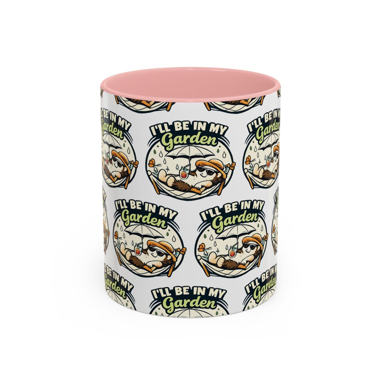 I'll Be In My Garden Accent Mug - SJM Print Store