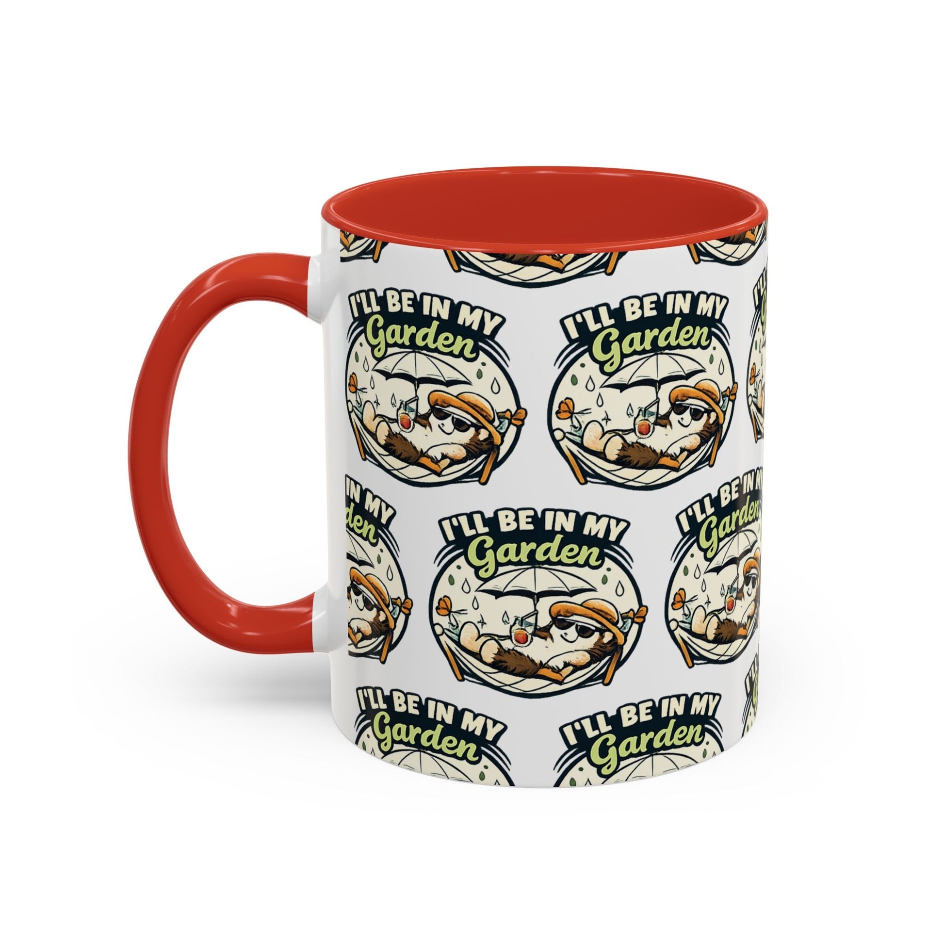 I'll Be In My Garden Accent Mug - SJM Print Store