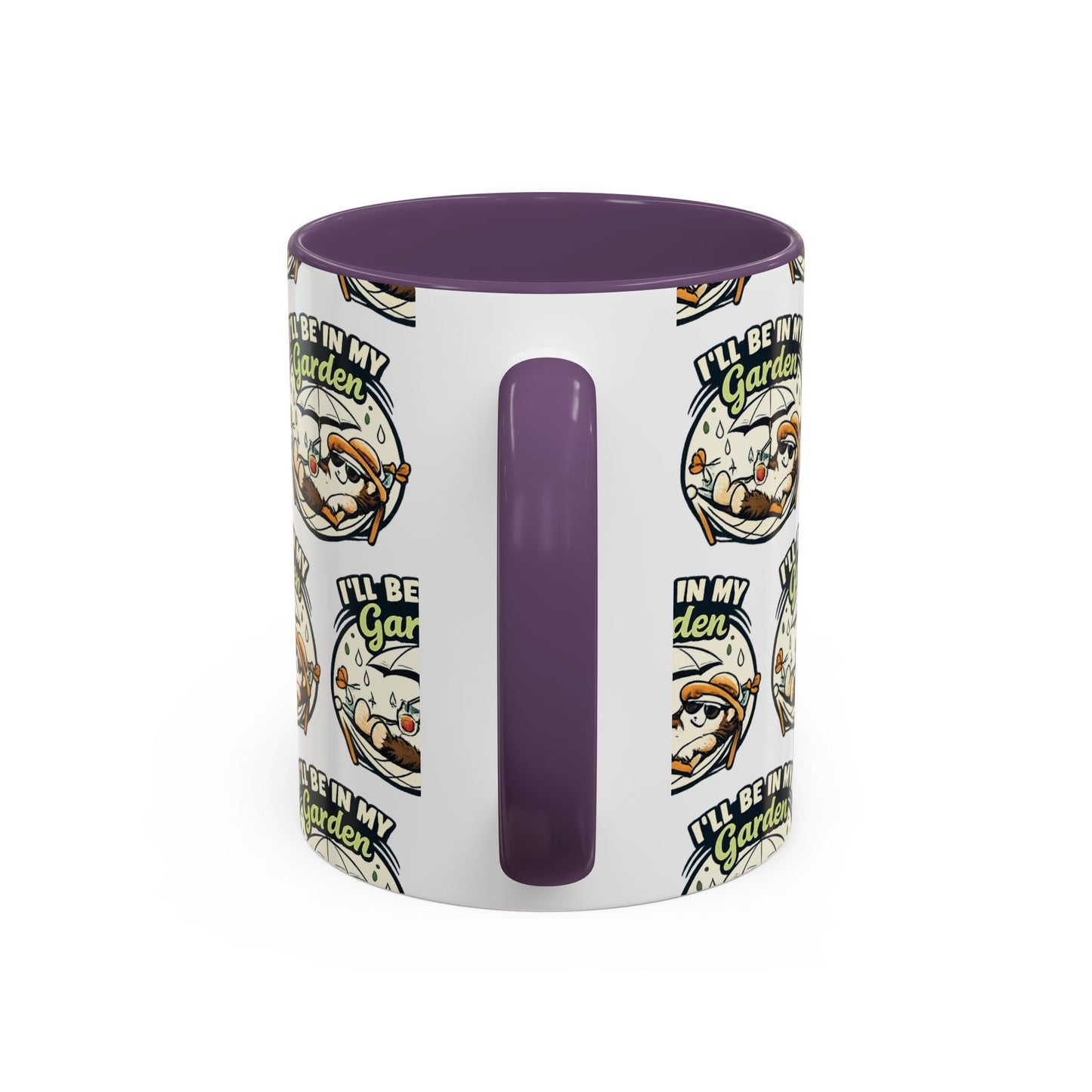 I'll Be In My Garden Accent Mug - SJM Print Store