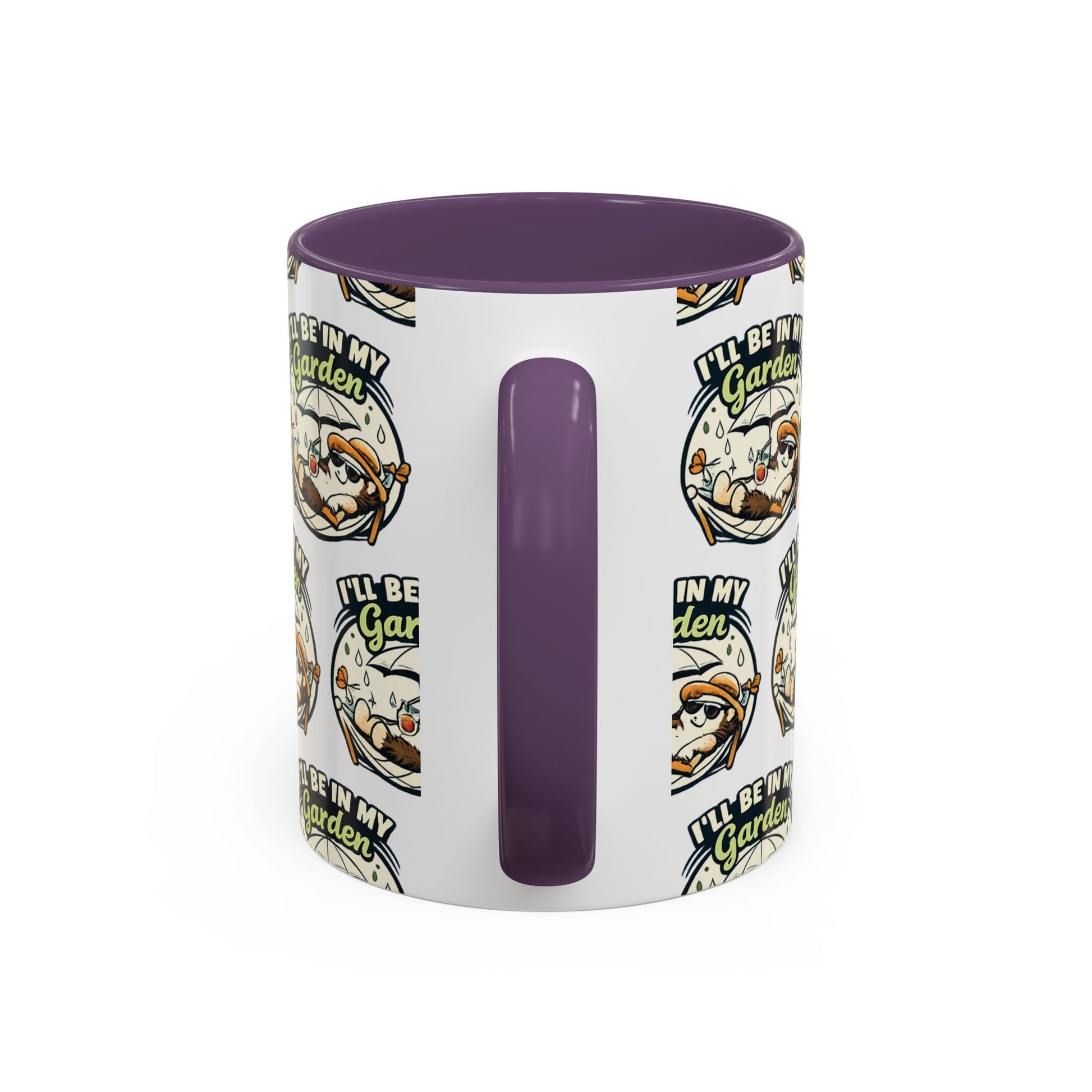 I'll Be In My Garden Accent Mug - SJM Print Store