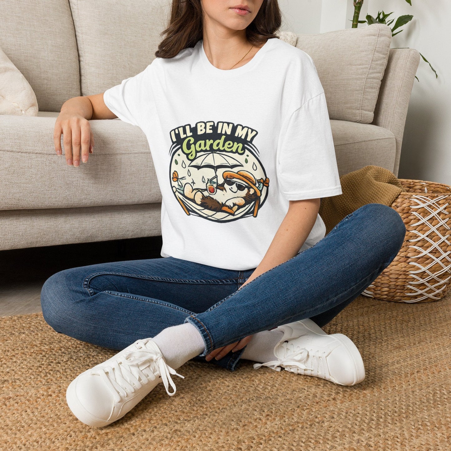I'll Be In My Garden Front print T-Shirt - SJM Print Store