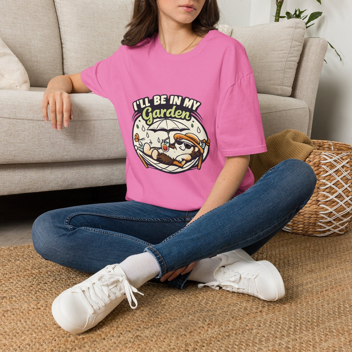 I'll Be In My Garden Front print T-Shirt - SJM Print Store