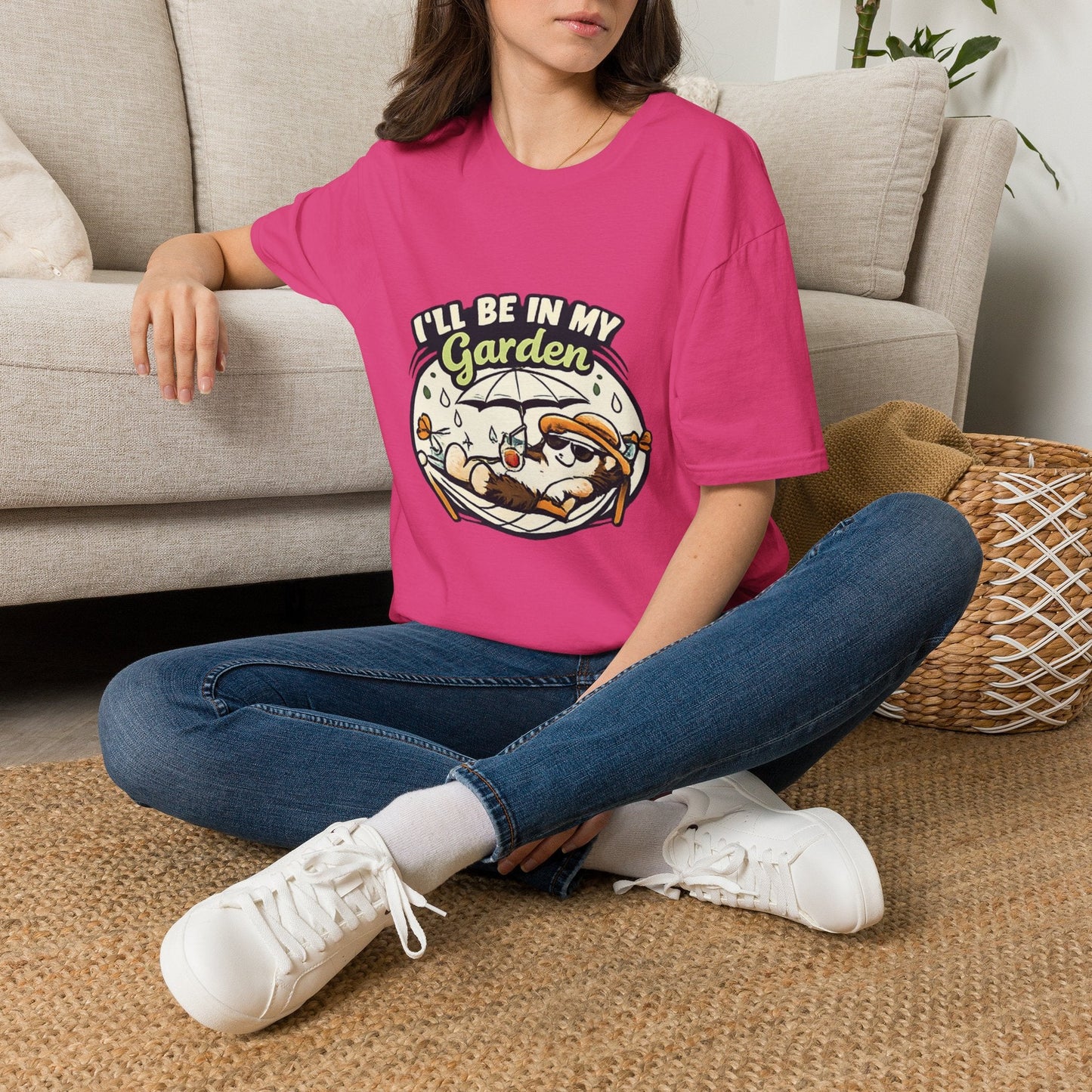 I'll Be In My Garden Front print T-Shirt - SJM Print Store