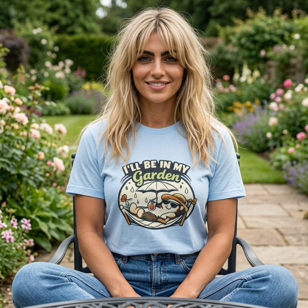 I'll Be In My Garden Front print T-Shirt - SJM Print Store