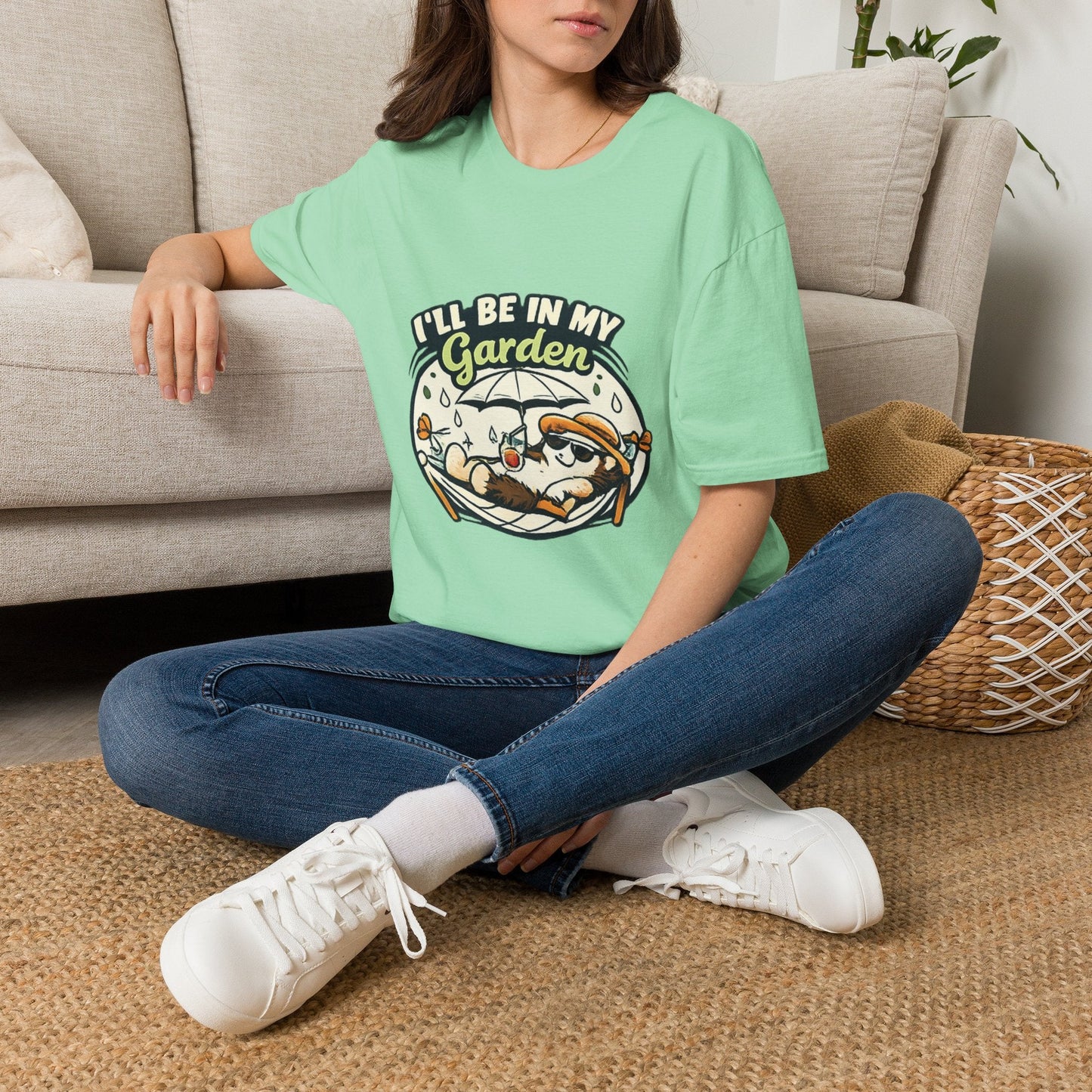 I'll Be In My Garden Front print T-Shirt - SJM Print Store