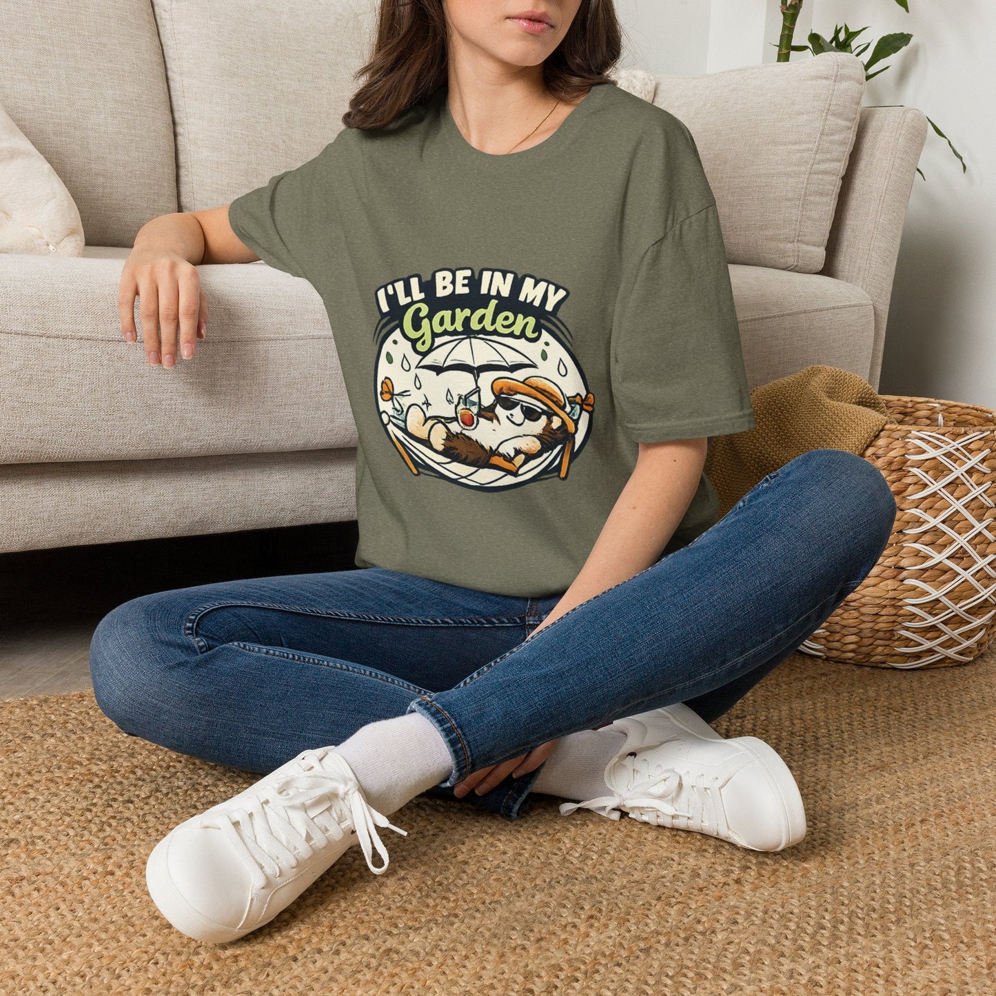 I'll Be In My Garden Front print T-Shirt - SJM Print Store