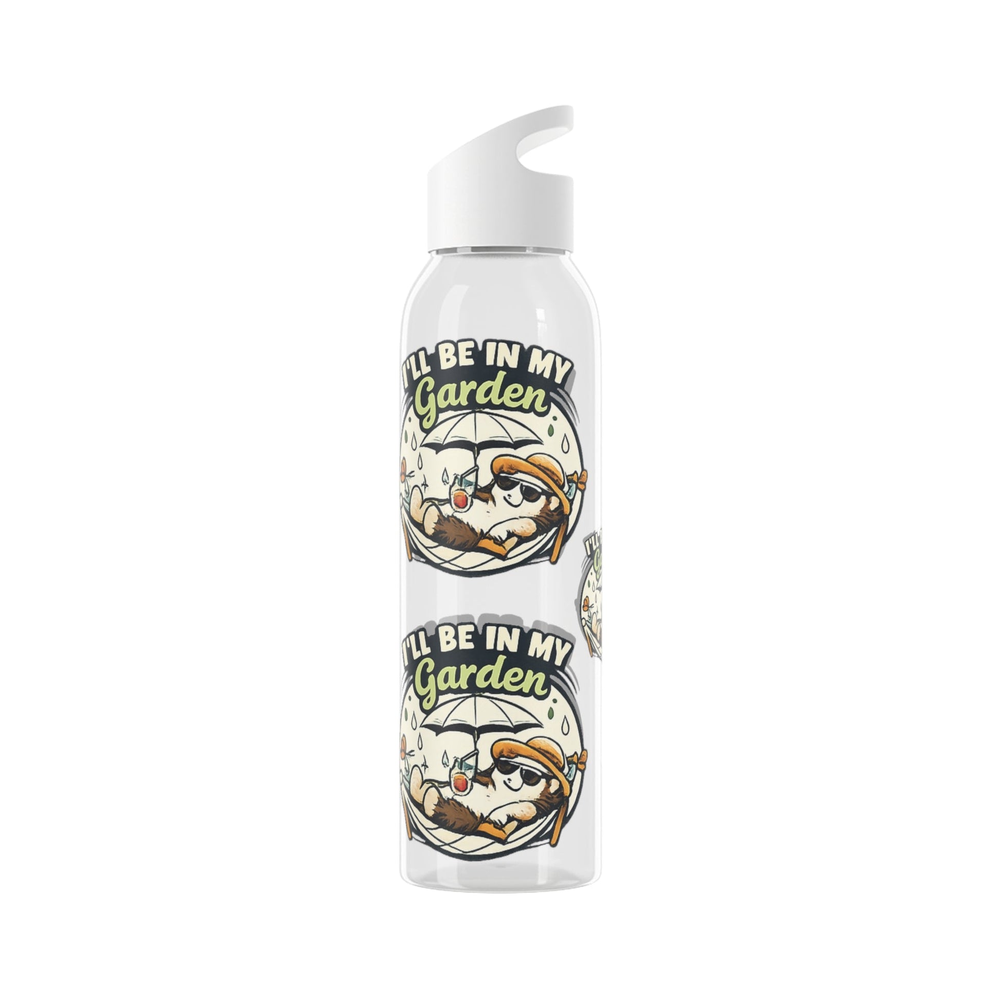 I'll Be in My Garden Water Bottle - SJM Print Store