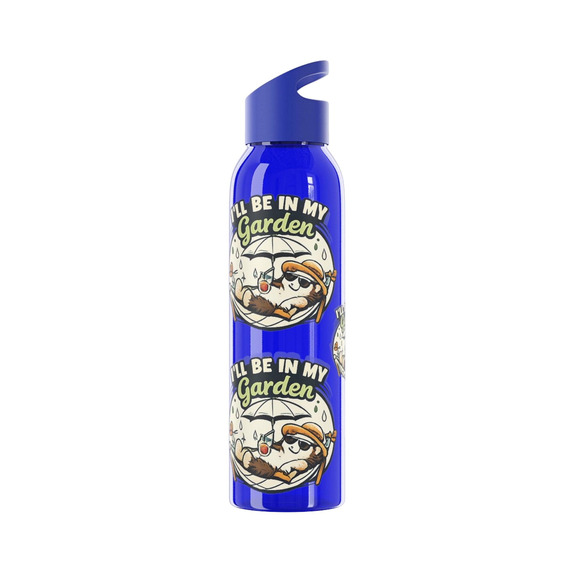 I'll Be in My Garden Water Bottle - SJM Print Store