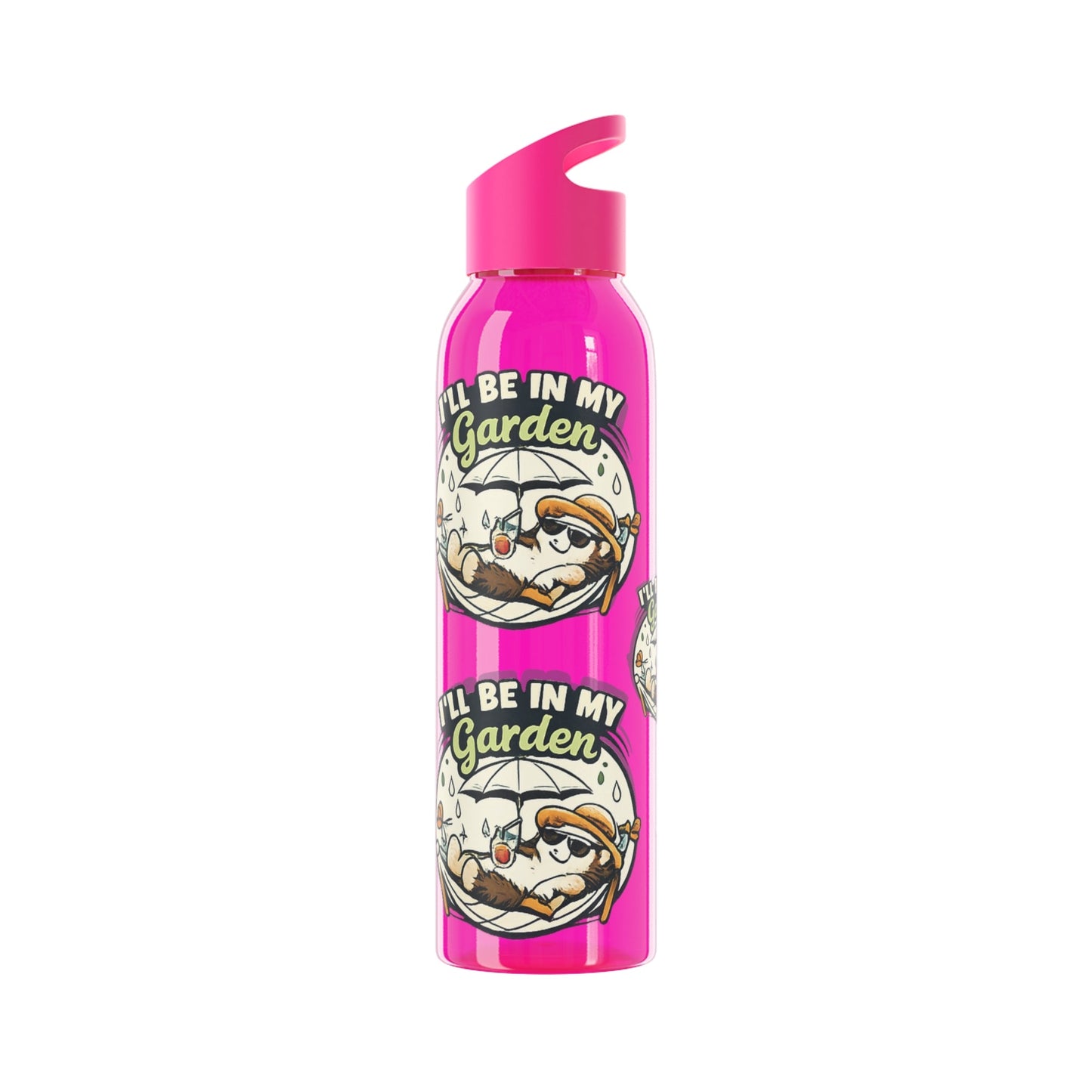 I'll Be in My Garden Water Bottle - SJM Print Store