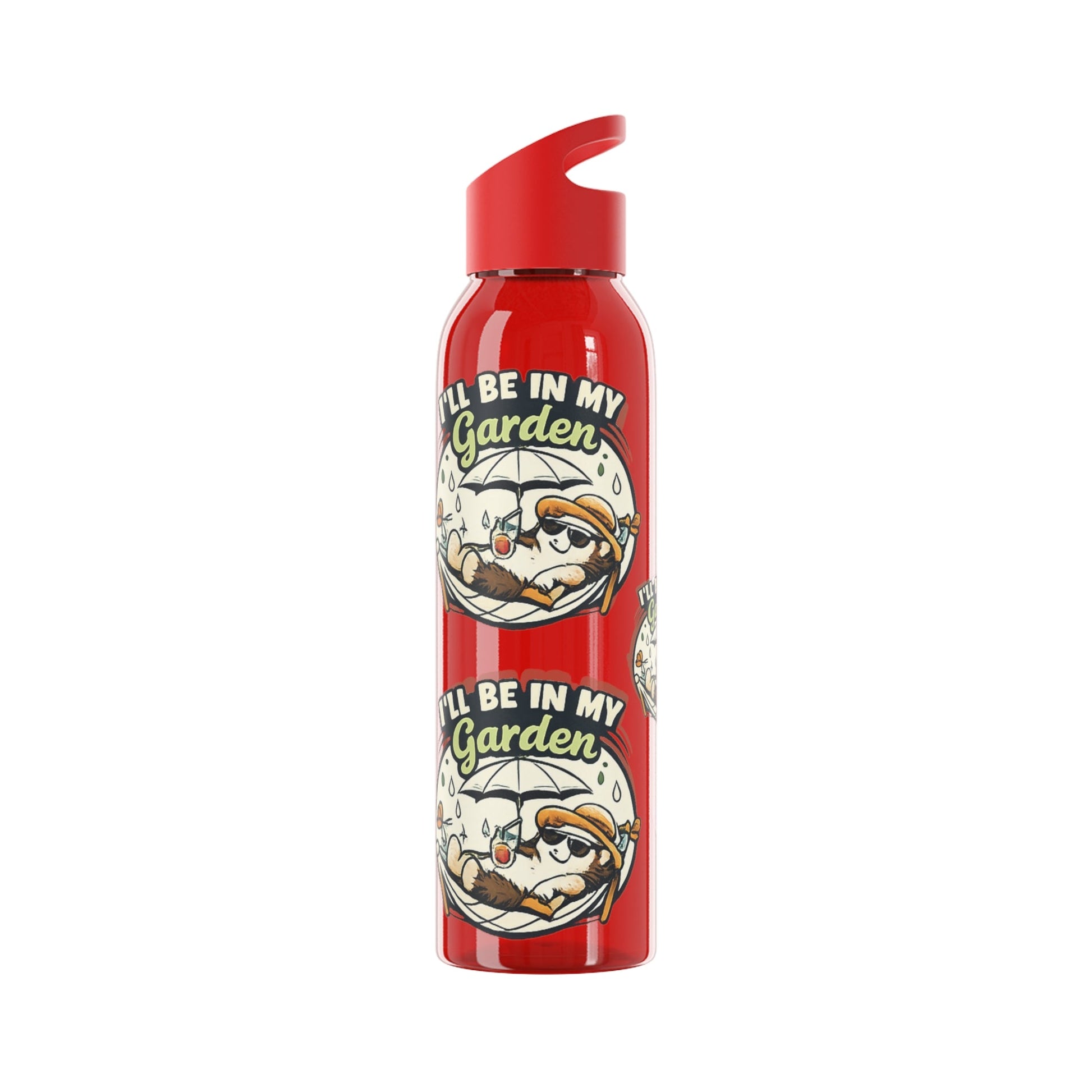 I'll Be in My Garden Water Bottle - SJM Print Store