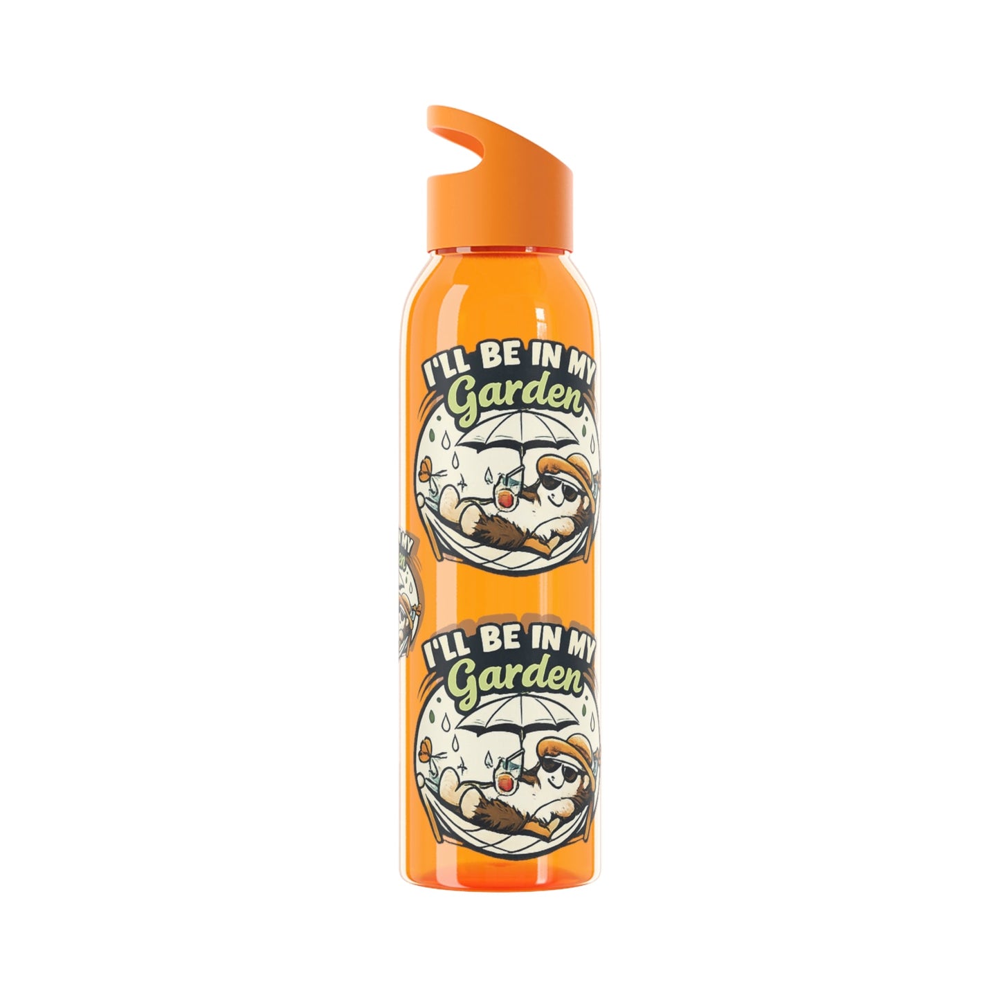 I'll Be in My Garden Water Bottle - SJM Print Store