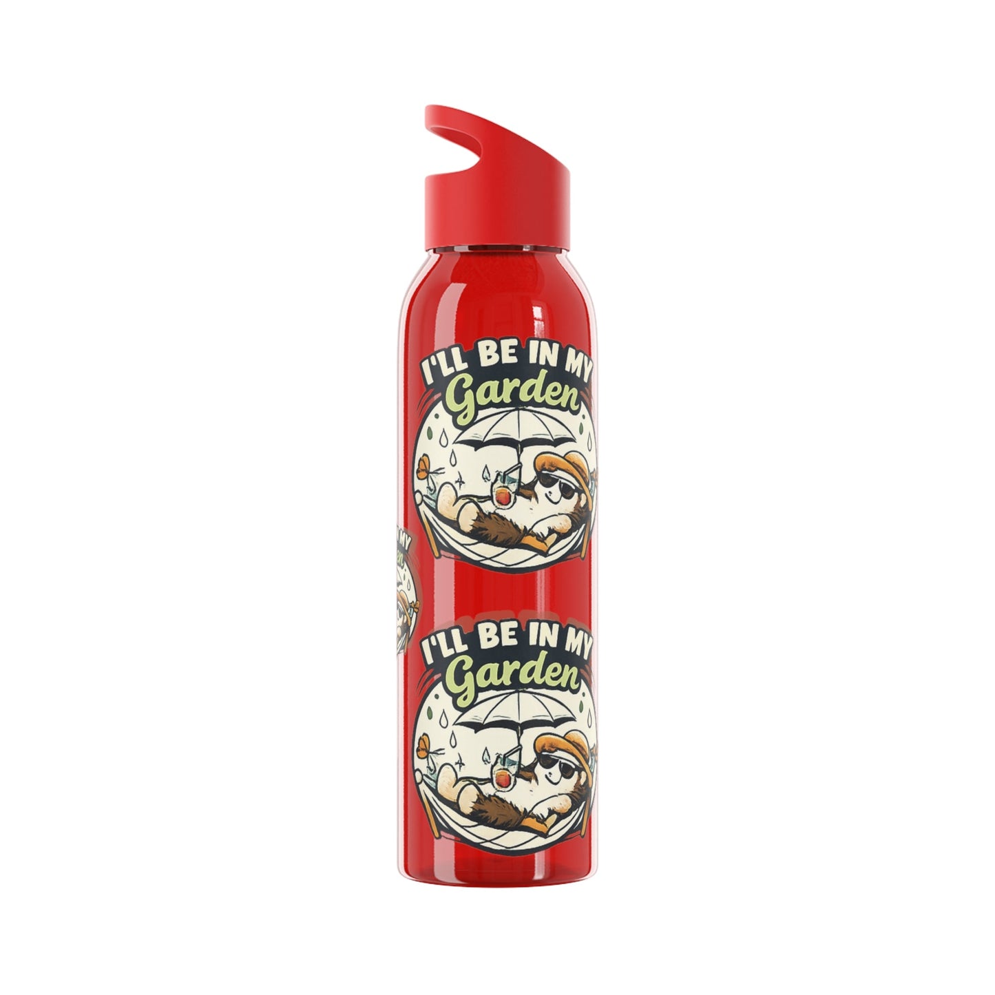 I'll Be in My Garden Water Bottle - SJM Print Store