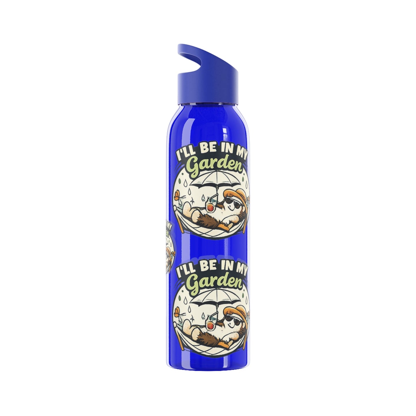 I'll Be in My Garden Water Bottle - SJM Print Store