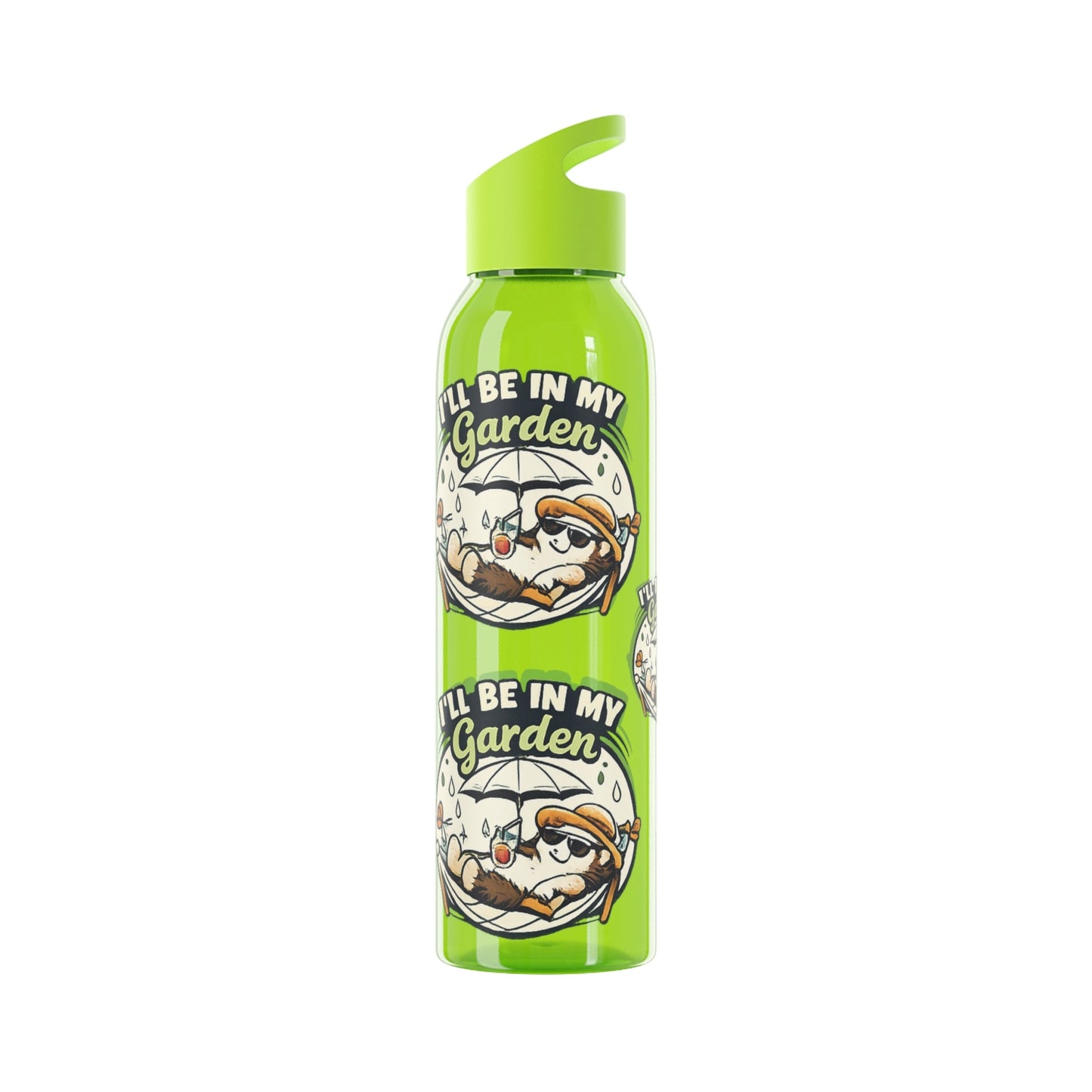 I'll Be in My Garden Water Bottle - SJM Print Store